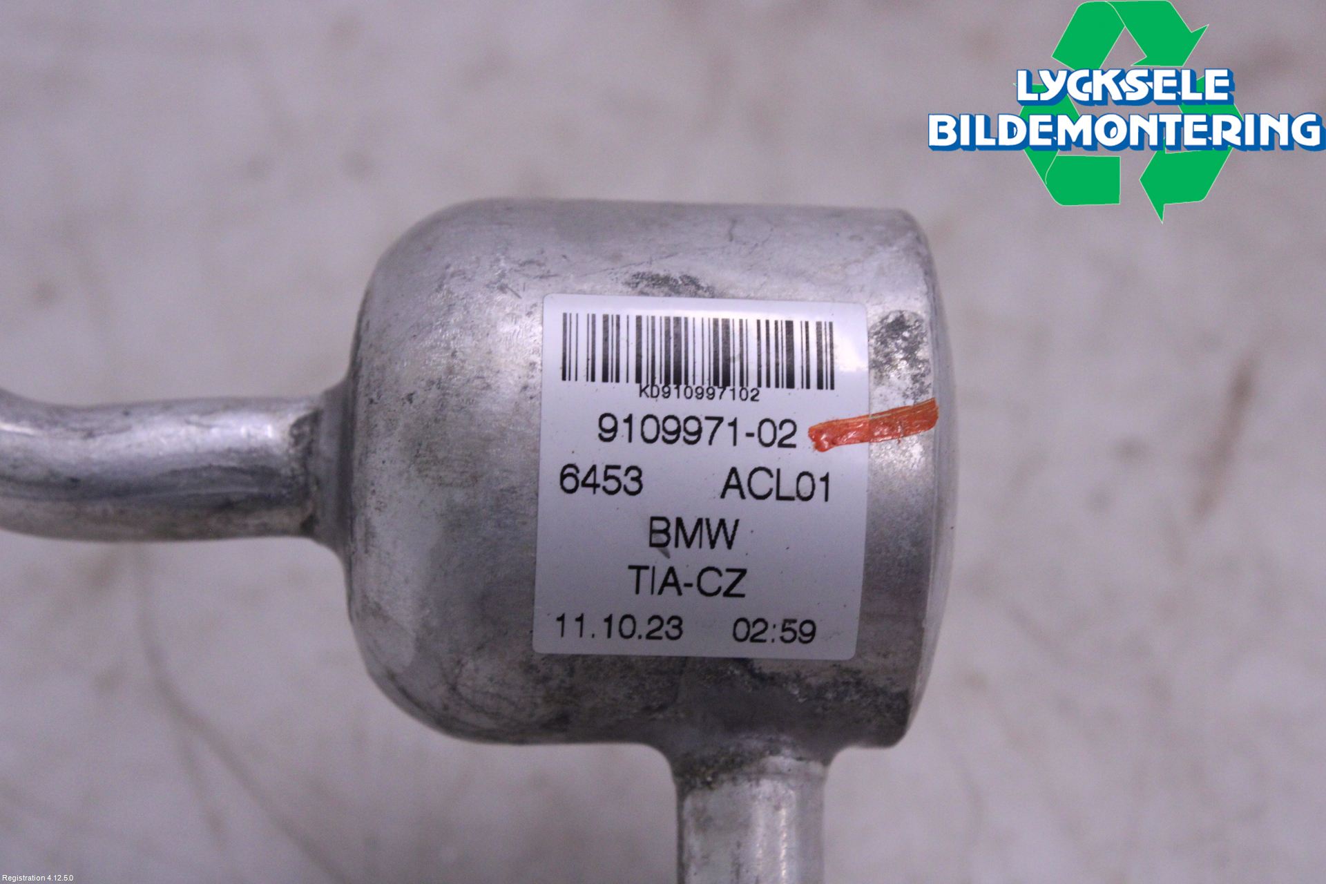 BMW 5 G30/G31/F90 17-23 Ac Slang-Rör