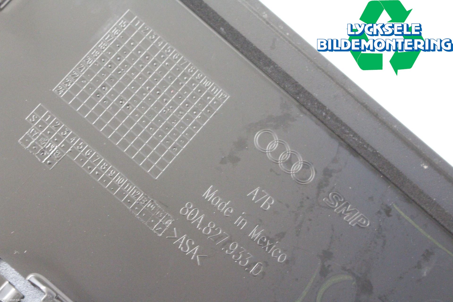 Audi Q5/SQ5 17- Spoiler Baklucka