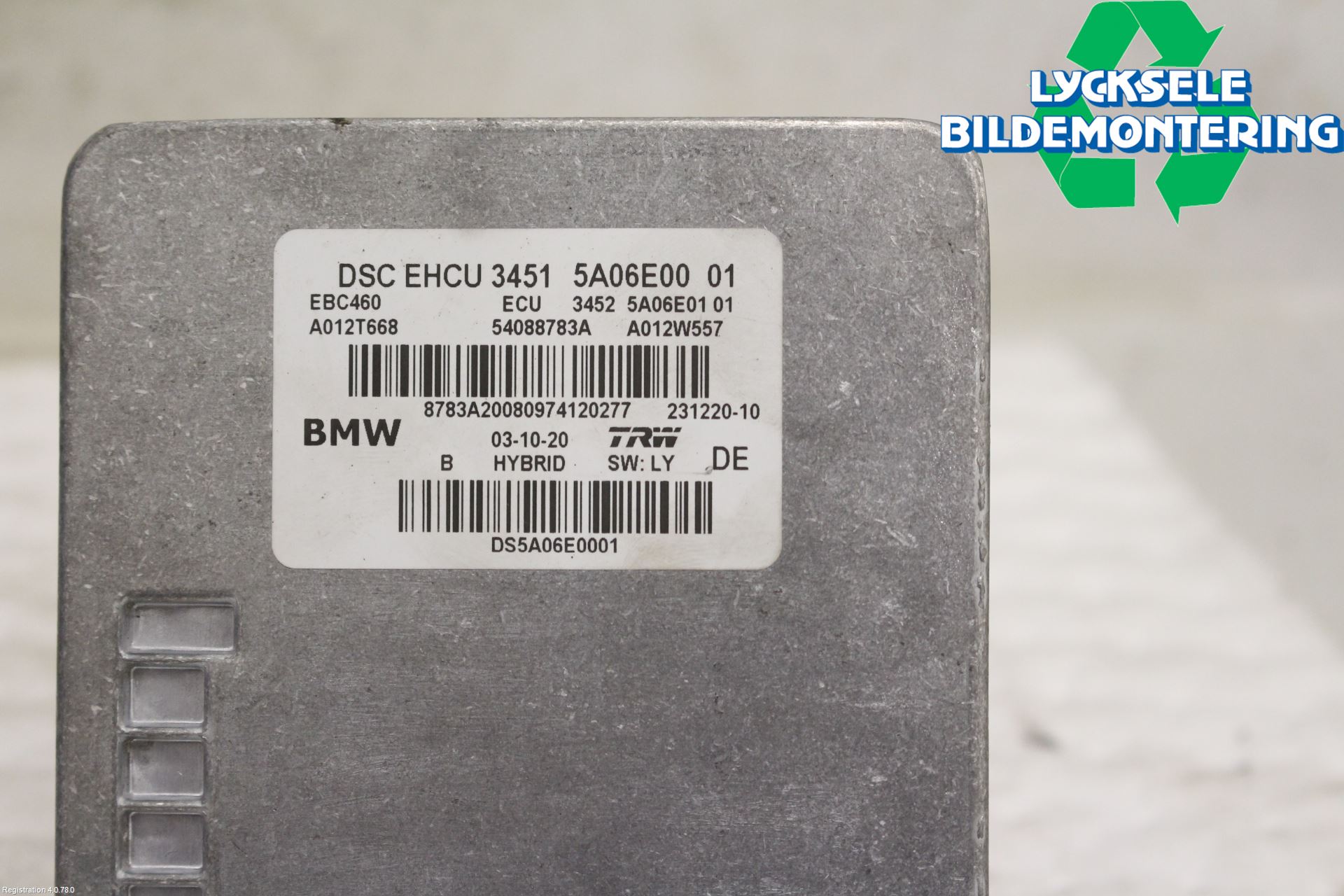 BMW X3 G01 18- Abs Hydraulaggregat