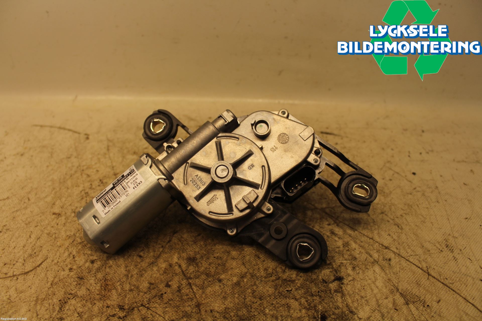 Volkswagen VW TIGUAN 16-24 Torkarmotor Baklucka