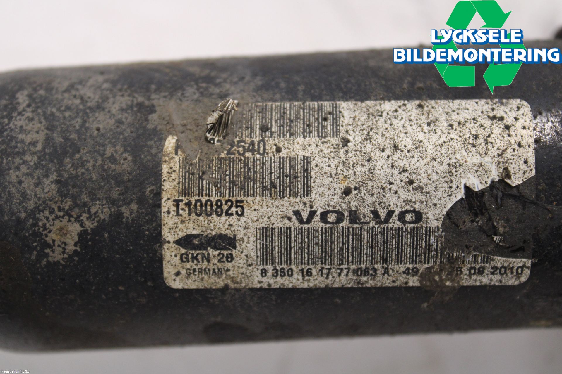 Volvo XC70 08-13 Drivaxel Fram Höger