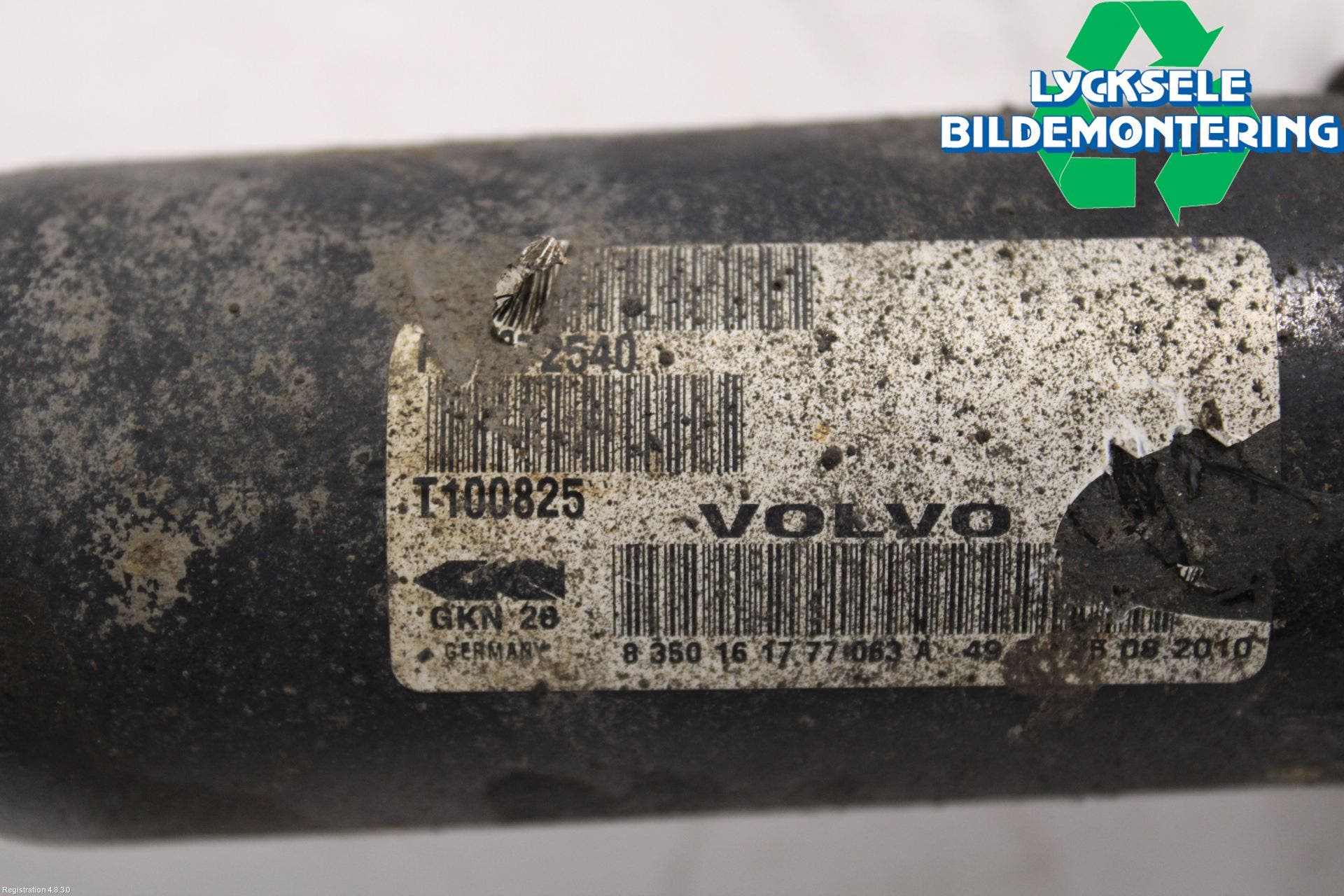 Volvo XC70 08-13 Drivaxel Fram Höger