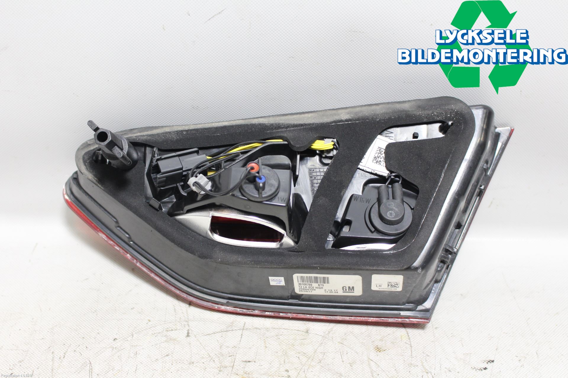 Opel INSIGNIA 17- Bakljus Lucka Vä