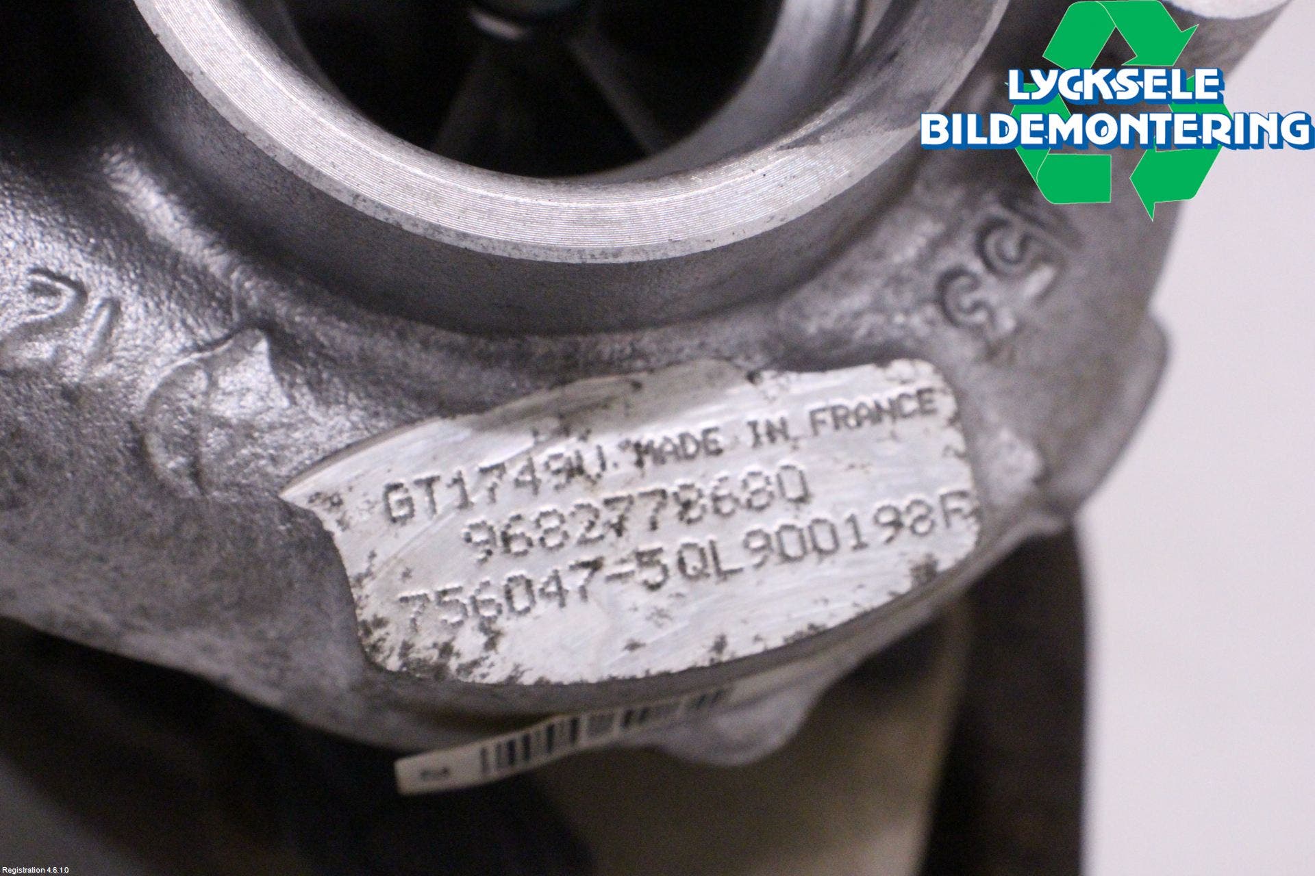 Peugeot 508 11-18 Turboaggregat