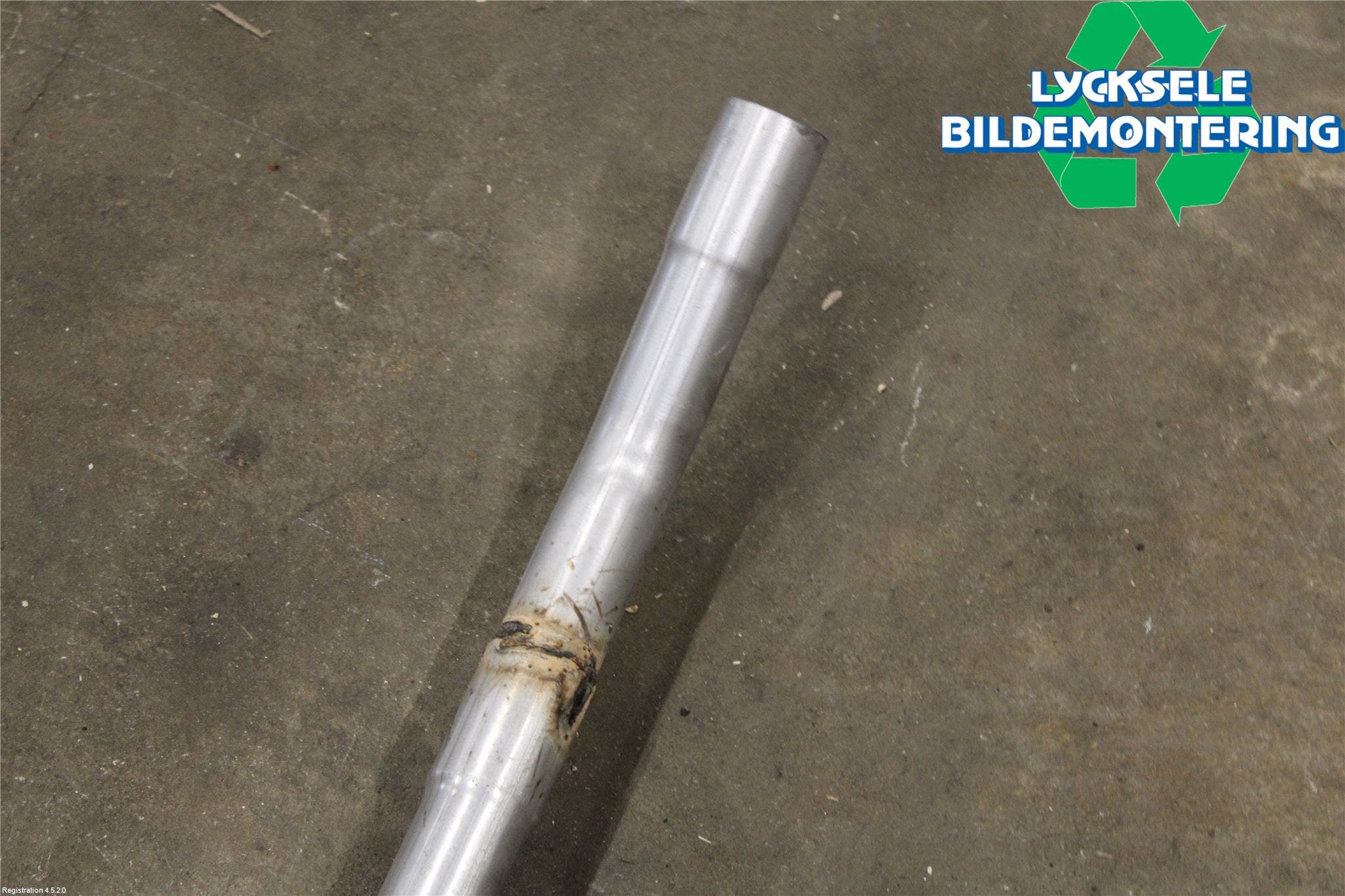 Mopedbil Ligier LIGIER JS 50 Avgasrör Främre-Mitt-Bak