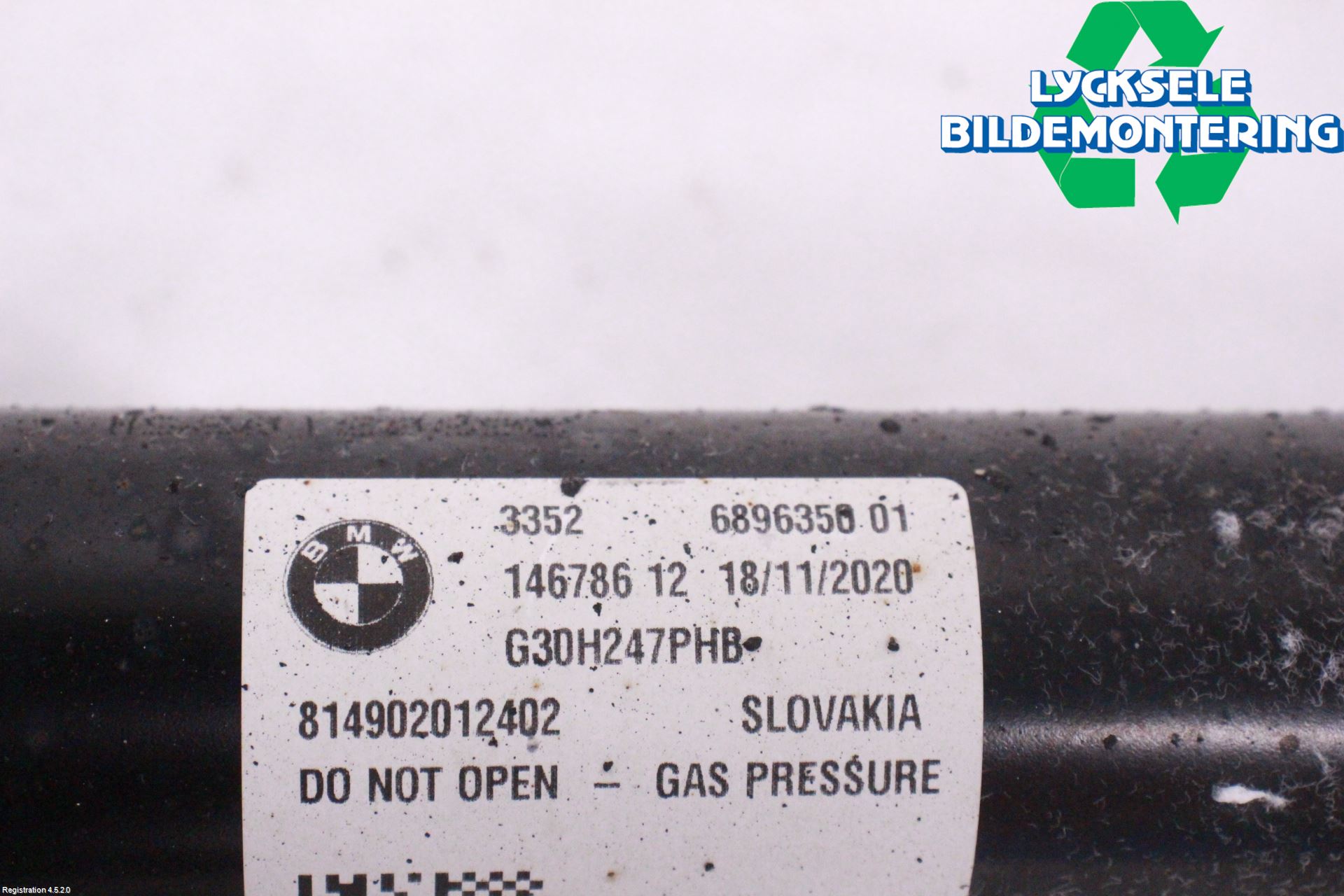 BMW 5 G30/G31/F90 17-23 Fjäderben Bak Höger