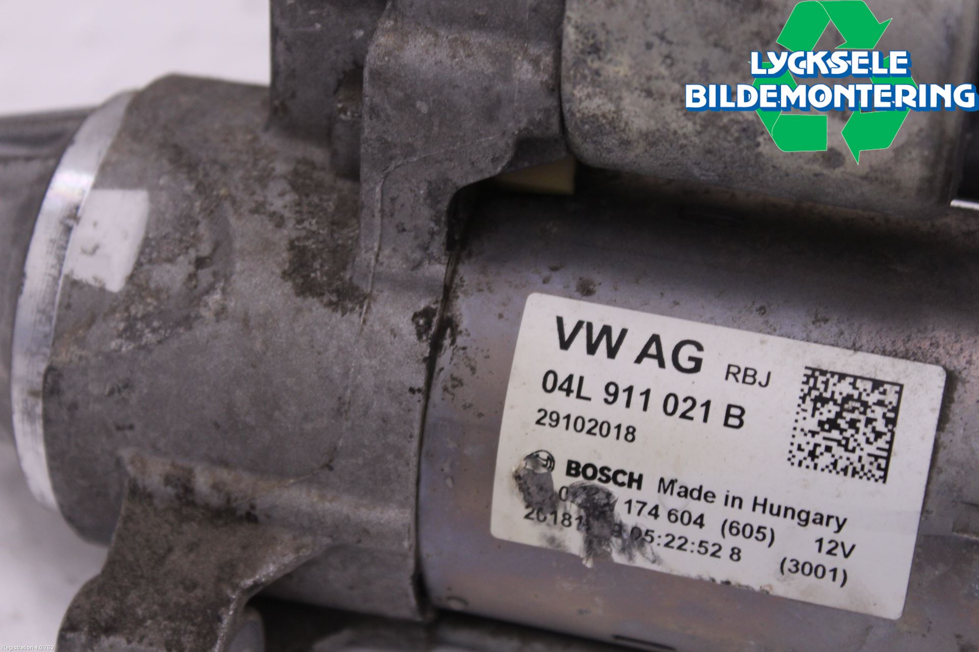 Audi A4/S4 B9 20- Startmotor Diesel