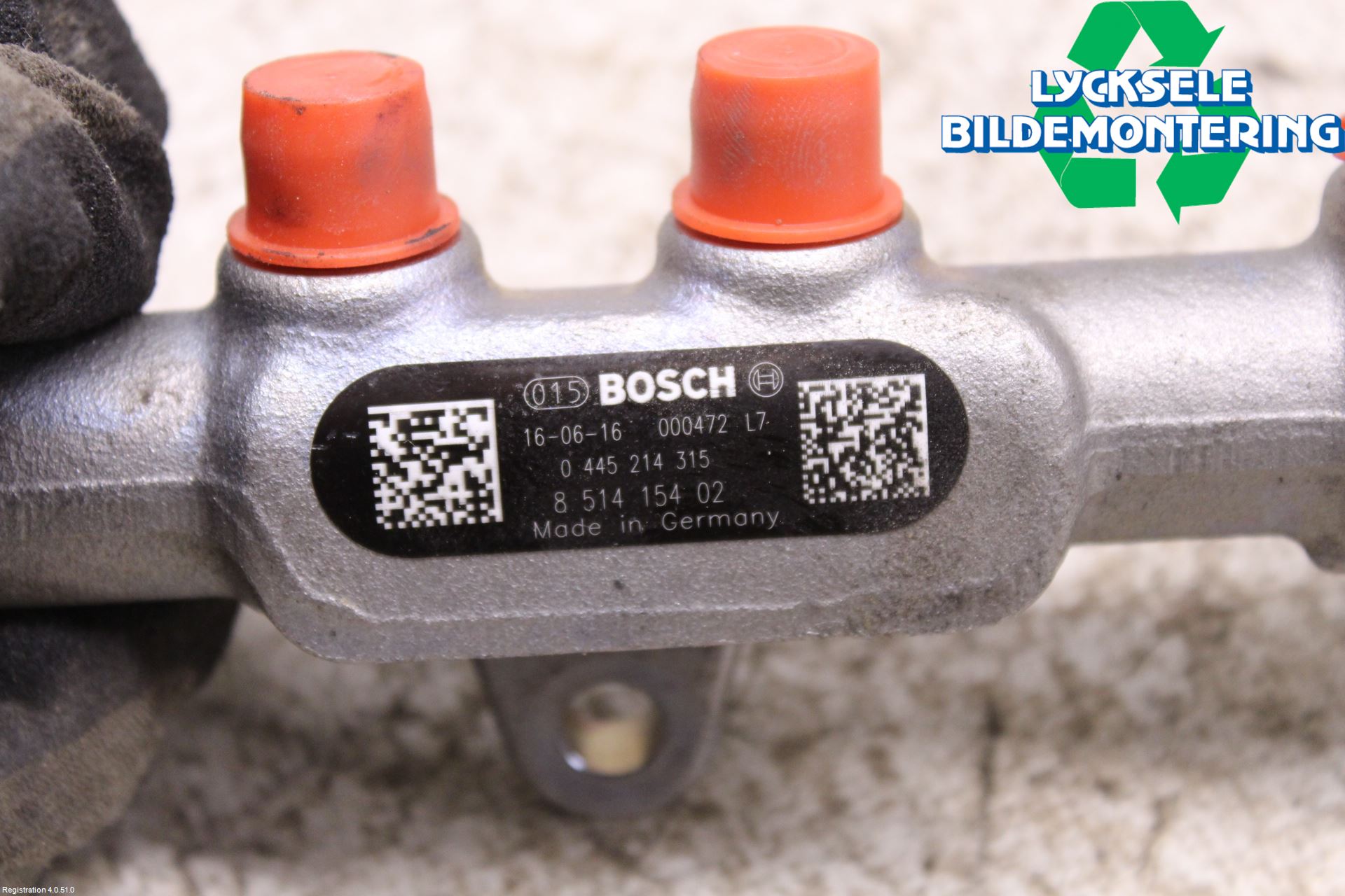 BMW 5 F10/F11/F18 09-17 Inj. Fuelrail