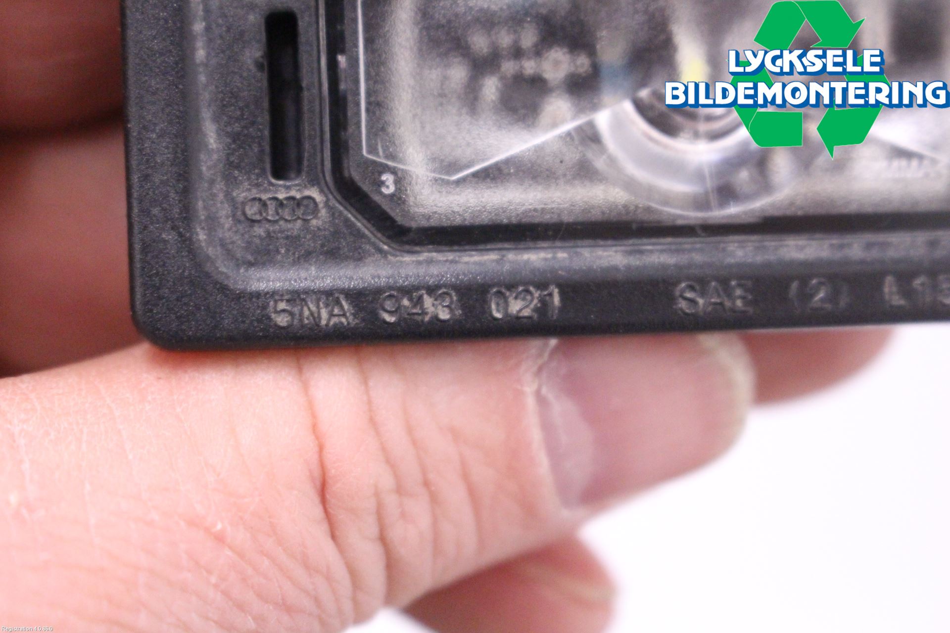 Audi A4/S4 B9 20- Skylt Belysning