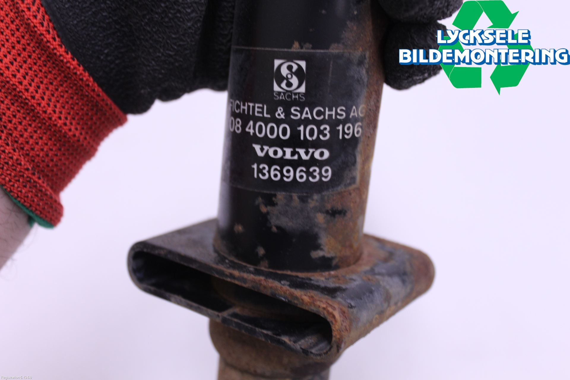 Volvo 740 88-92 Stötfångardämpare Fram