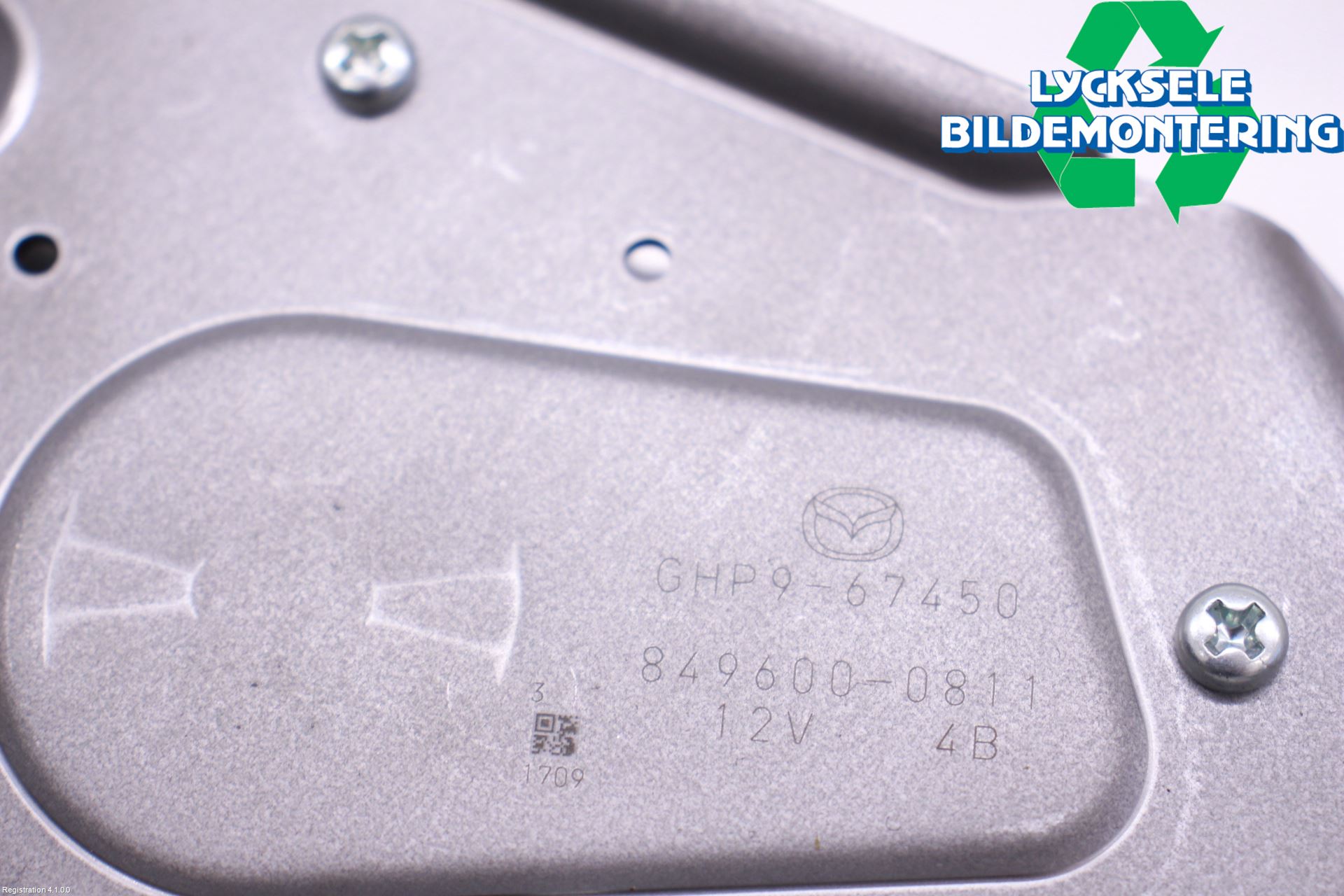 Mazda 6 13- Torkarmotor Baklucka