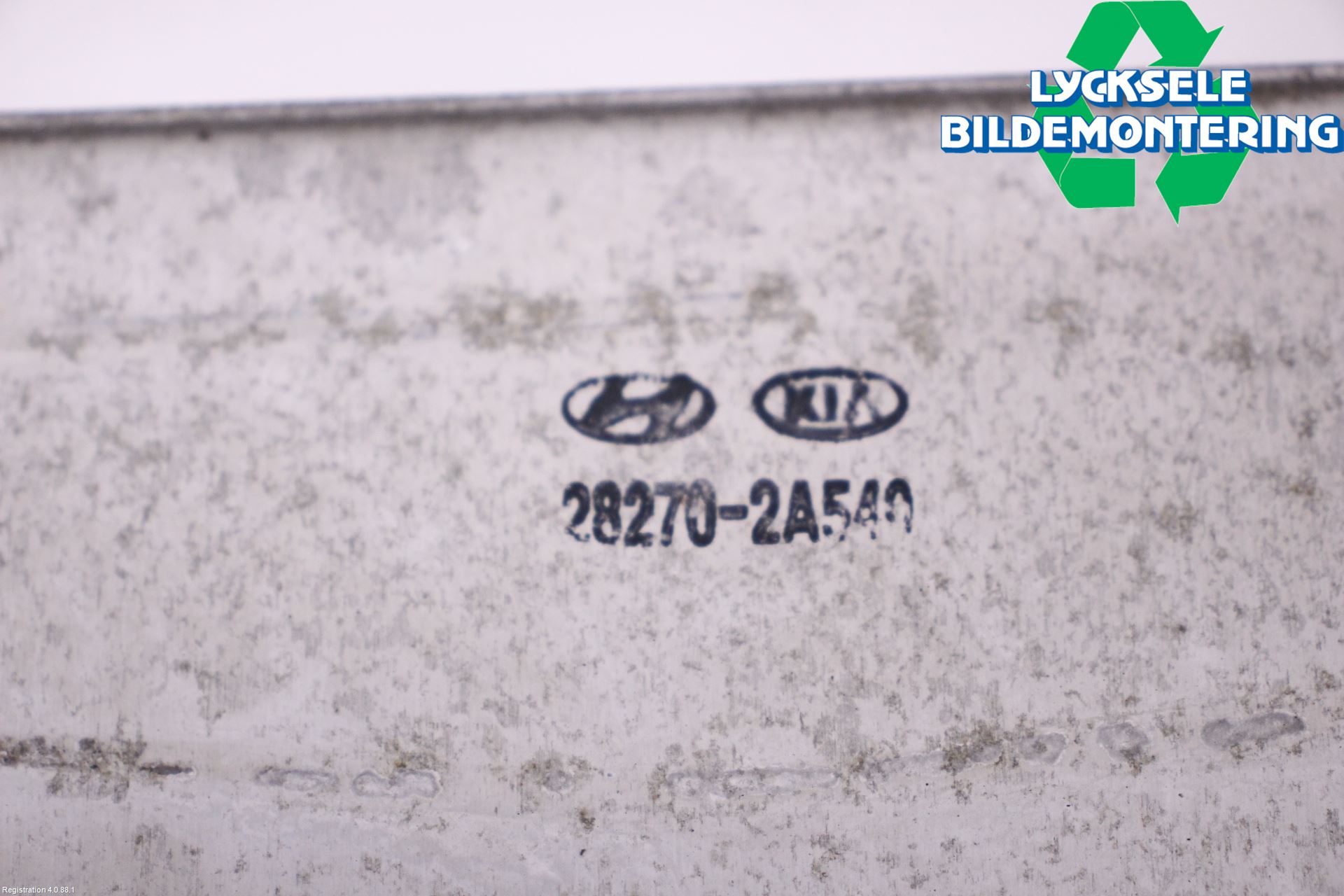 Hyundai i40 16-18 Laddluft-Intercooler Kyl