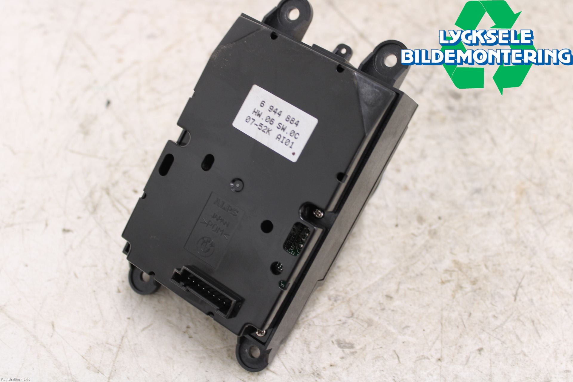 BMW 5 E60/61 Sed/Tou 02-10 Strömställare Multifunktion