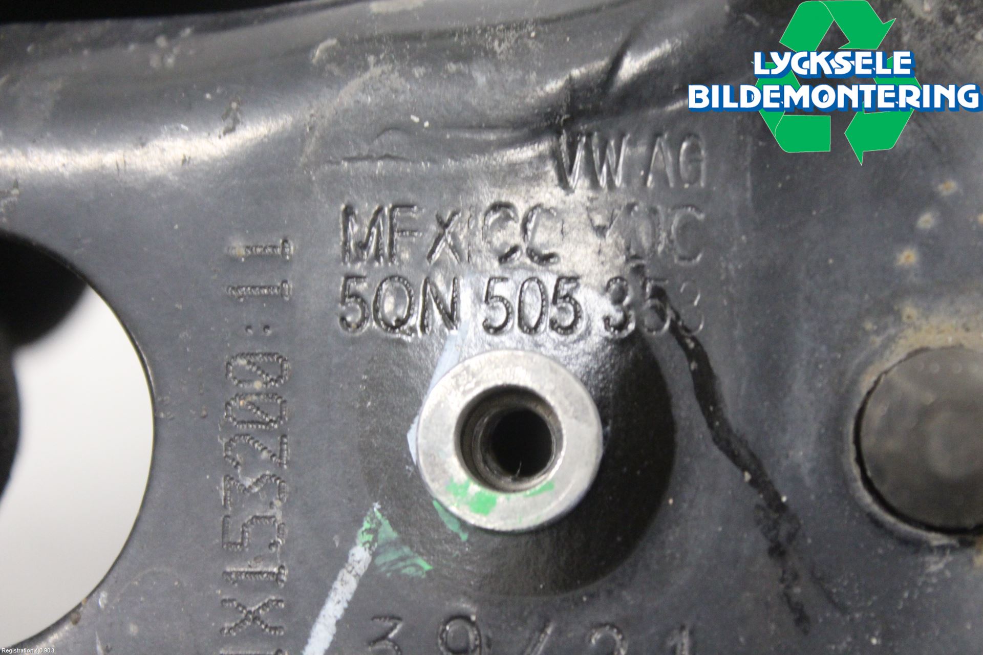 Volkswagen VW TIGUAN 16-24 Bärarm Bak Vänster