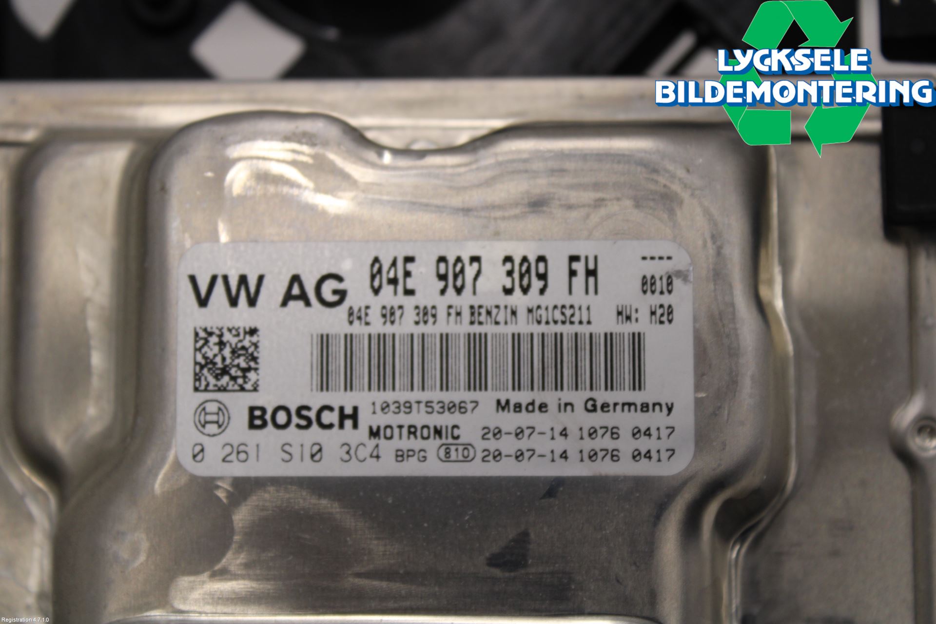 Volkswagen VW GOLF / E-GOLF VIII 20- Styrenhet Insprut Bensin