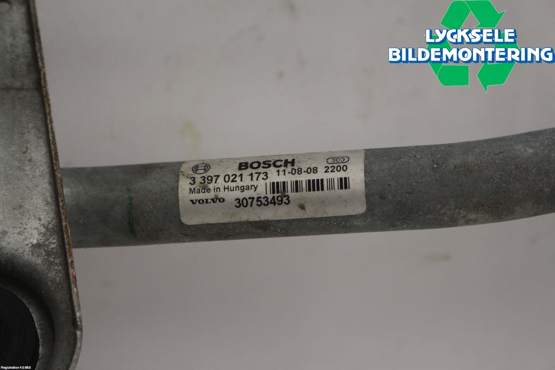 Volvo S60 11-13 Torkarmekanism Vindruta