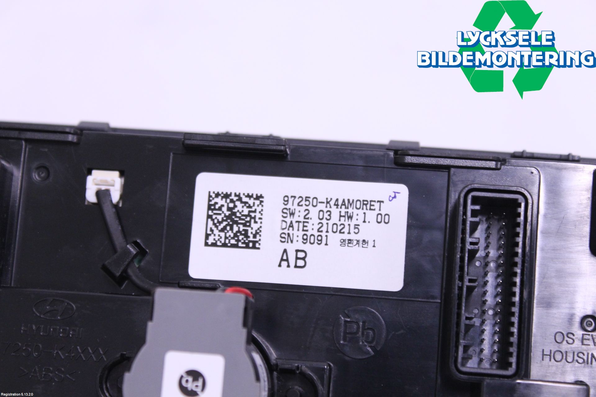 Hyundai KONA/ELECTRIC OS 18-23 Ac Styrenhet Ac Manöveren