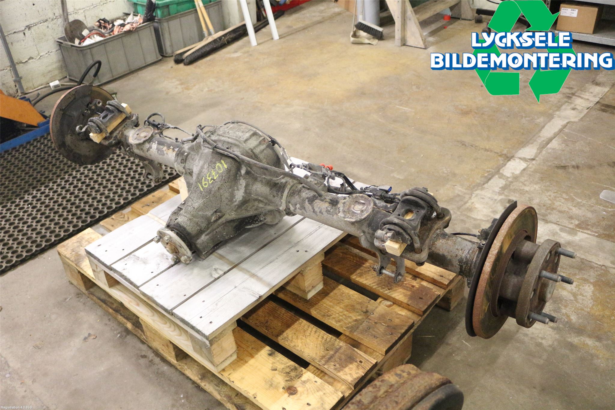 Ford TRANSIT SKÅP/BUSS 14-22 Bakaxel