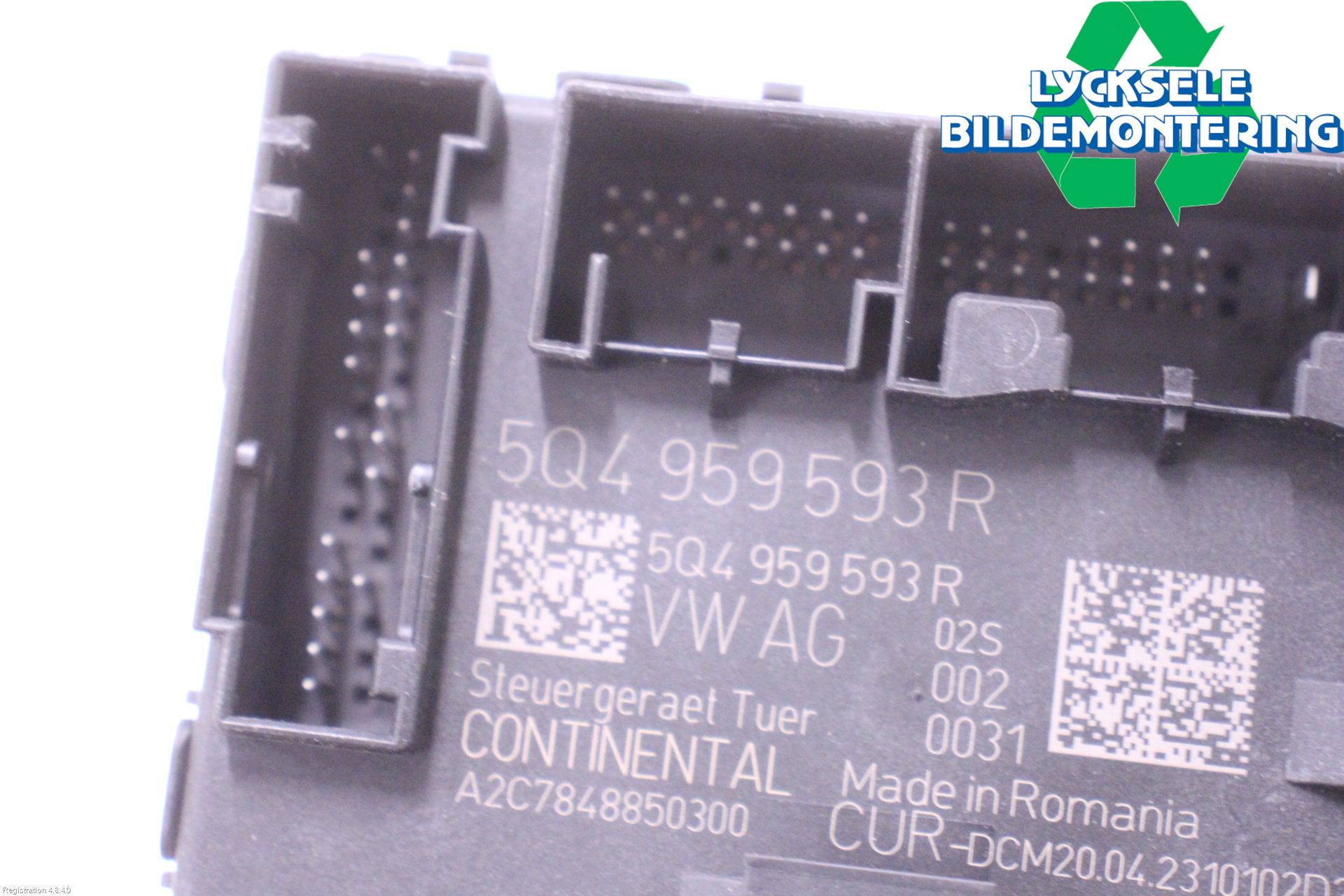 Volkswagen VW T-ROC 18- Styrenhet Dörr