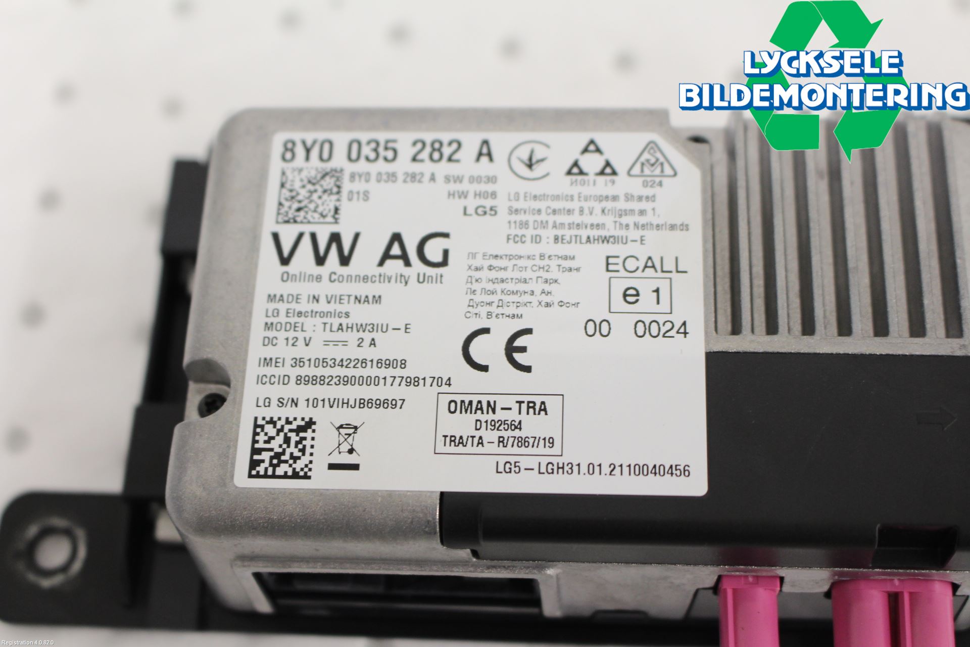 Audi A3/S3 8Y 21- Styrenhet Övrigt