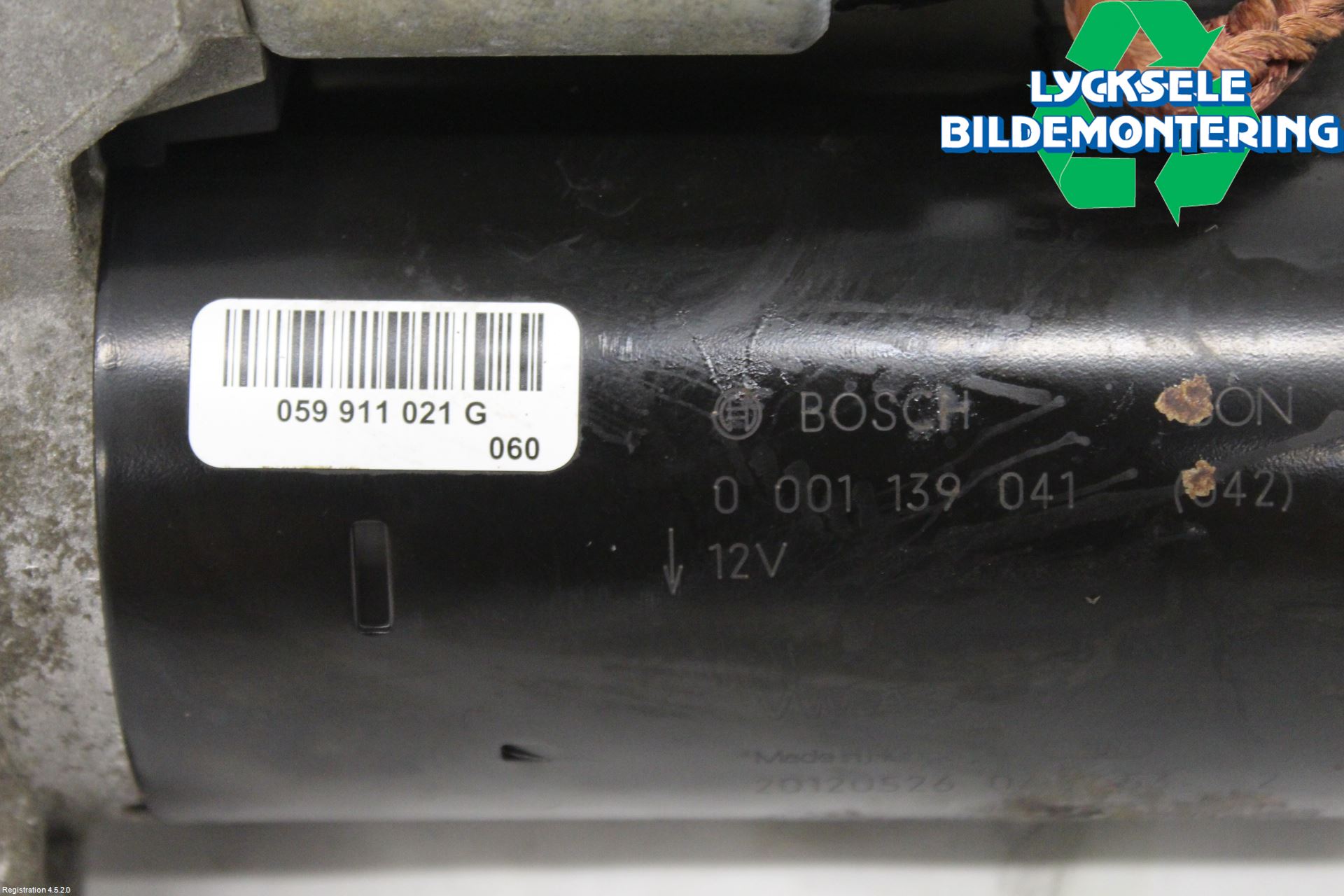 Audi A6/S6 4G 11-18 Startmotor Diesel