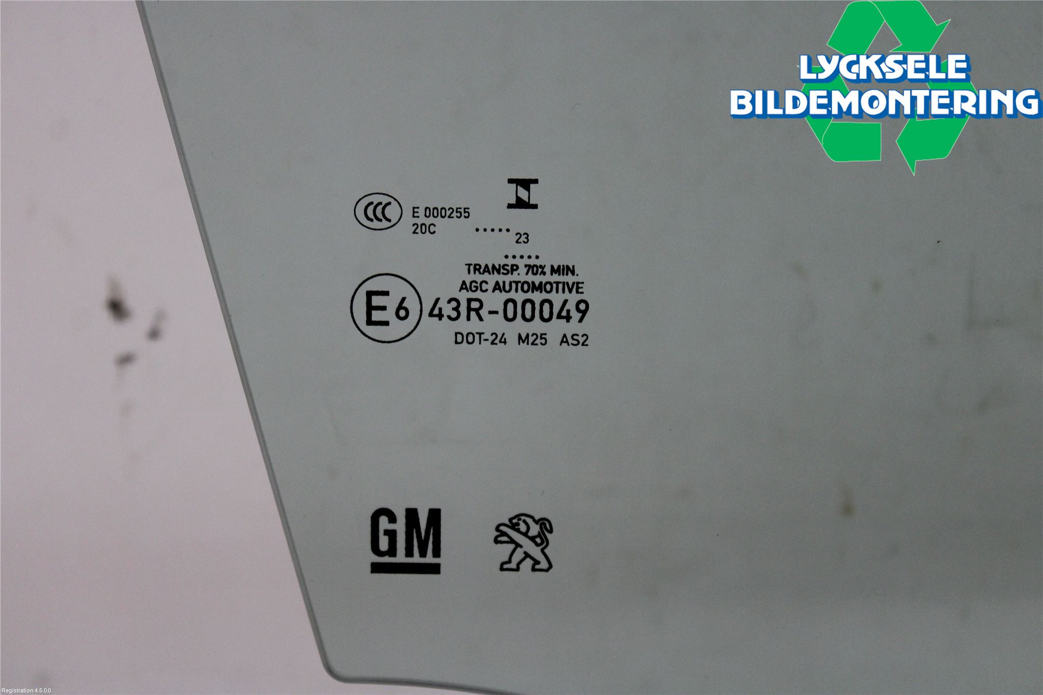 Citroen C5 AIRCROSS 19- Dörruta Fram Höger