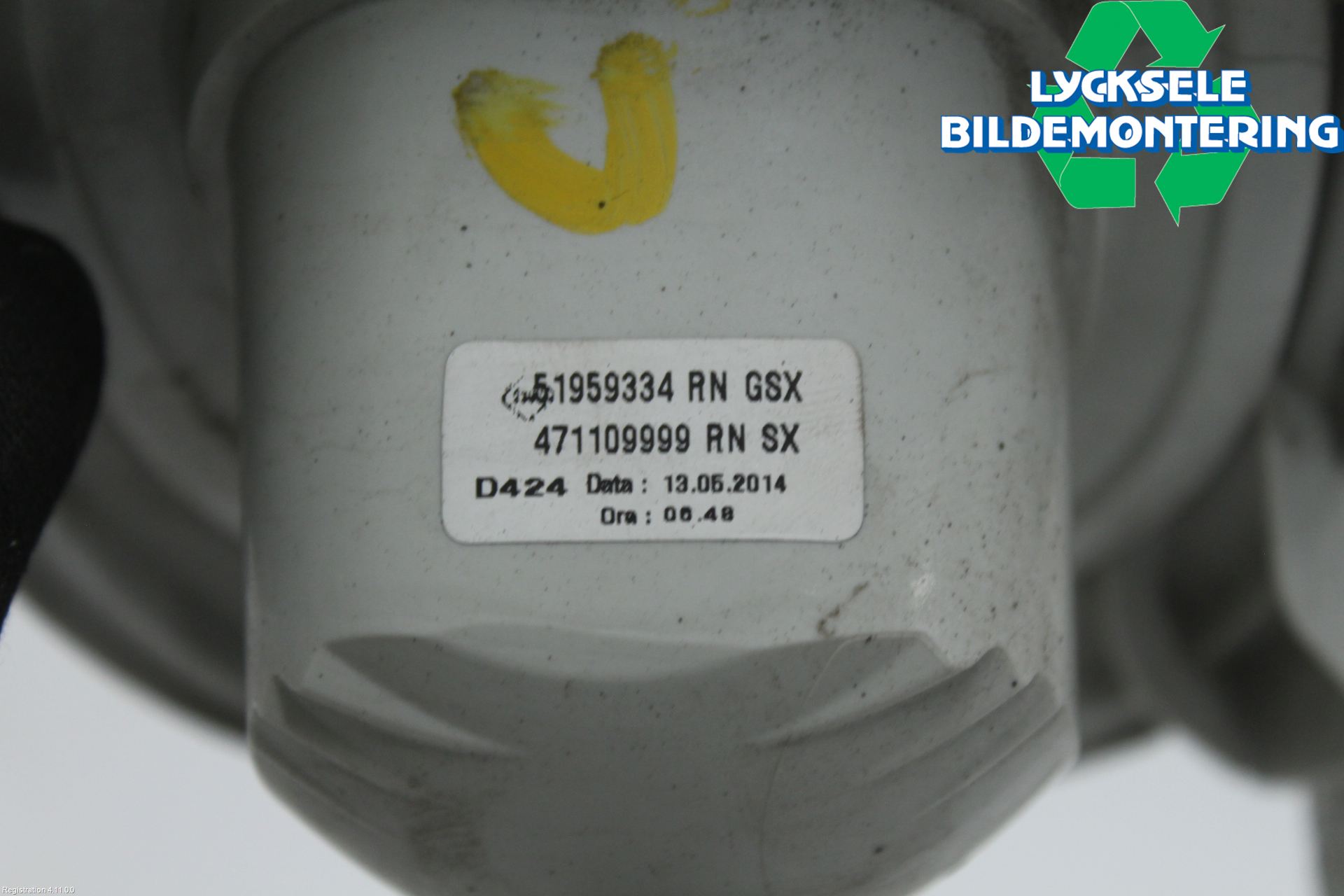 Fiat 500L 13-19 Dimljus/Reflex Bak