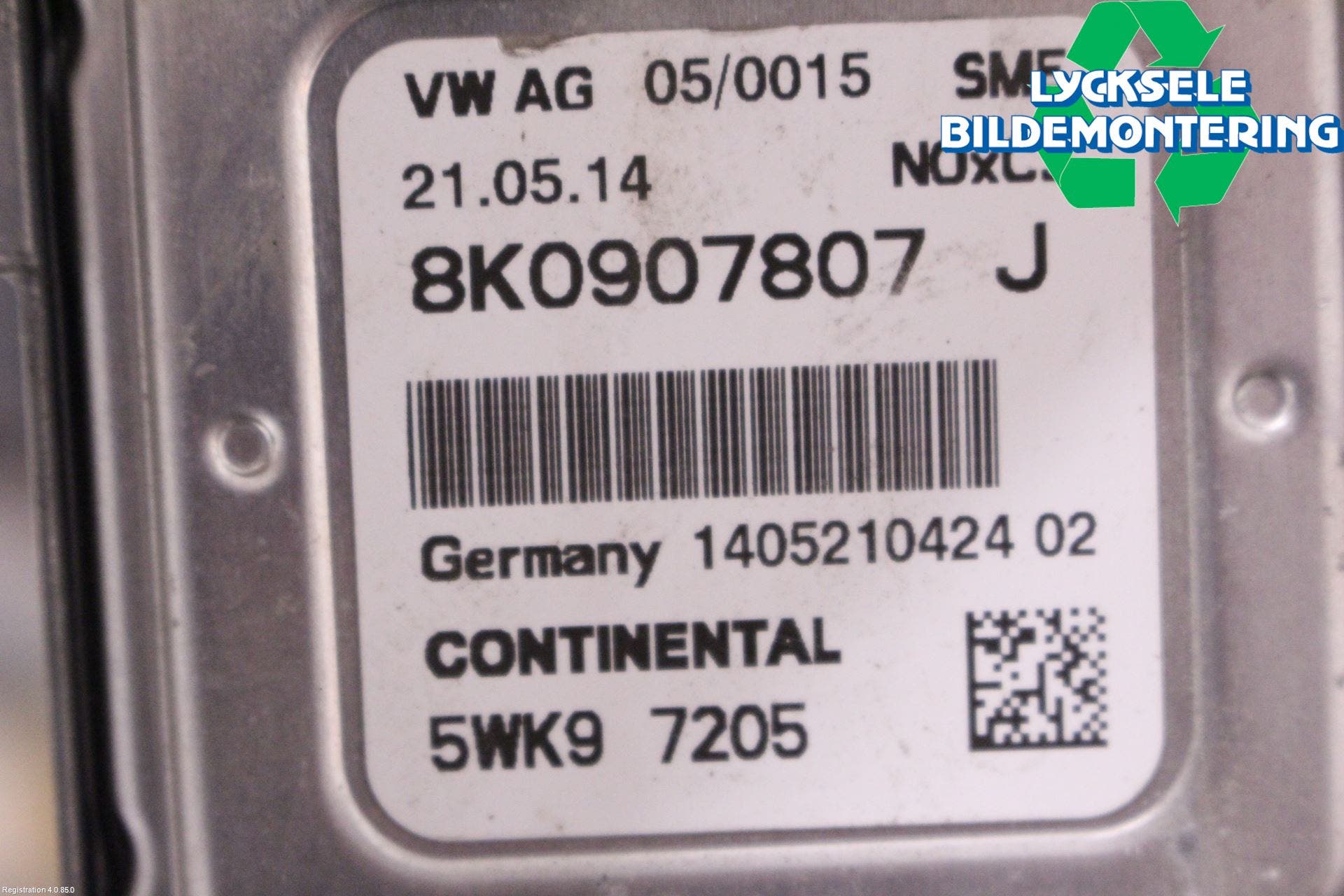 Audi A4 12-15 Injlambdasond