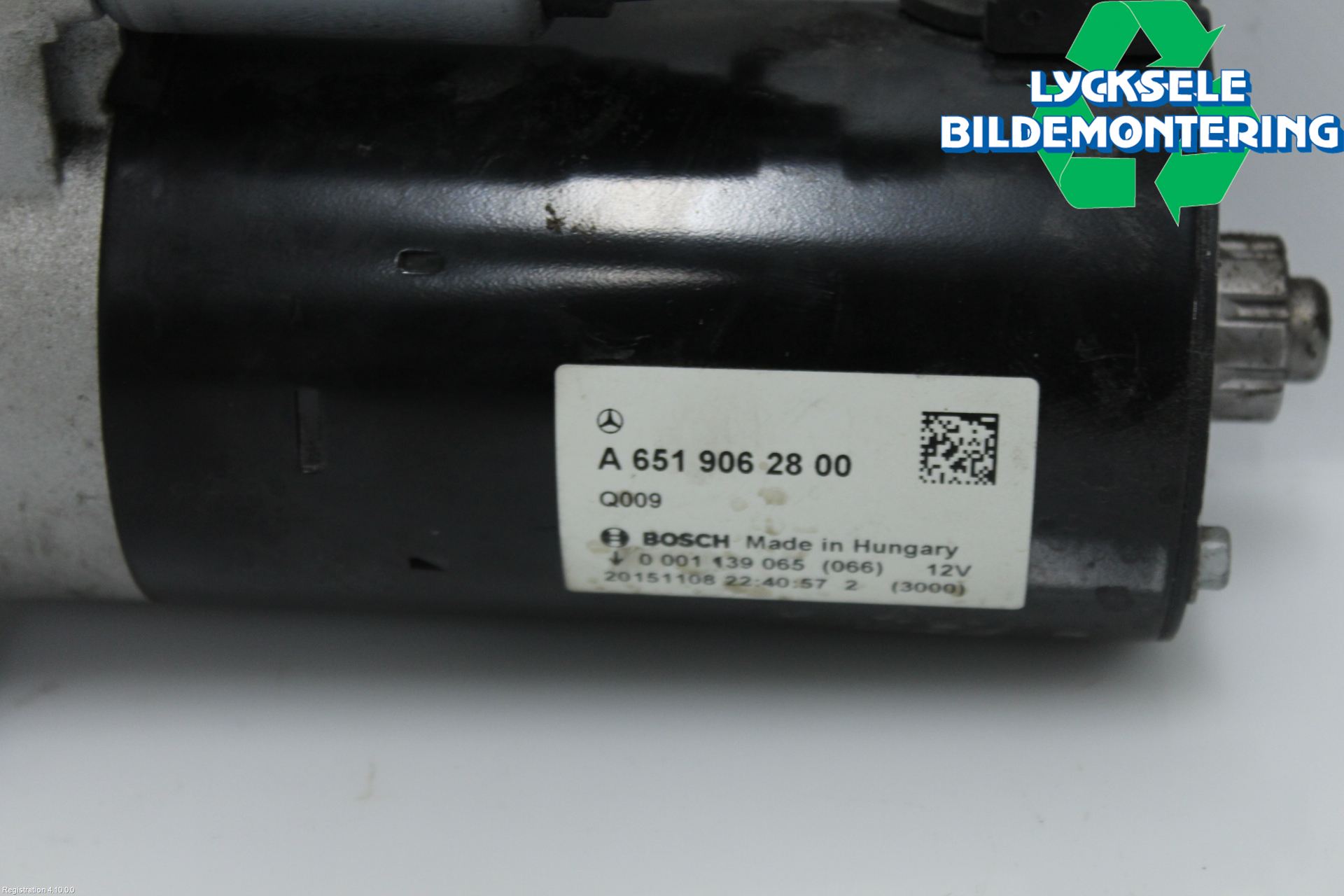 Mercedes-Benz MB E-KLASS (W212) 09-16 Startmotor Diesel
