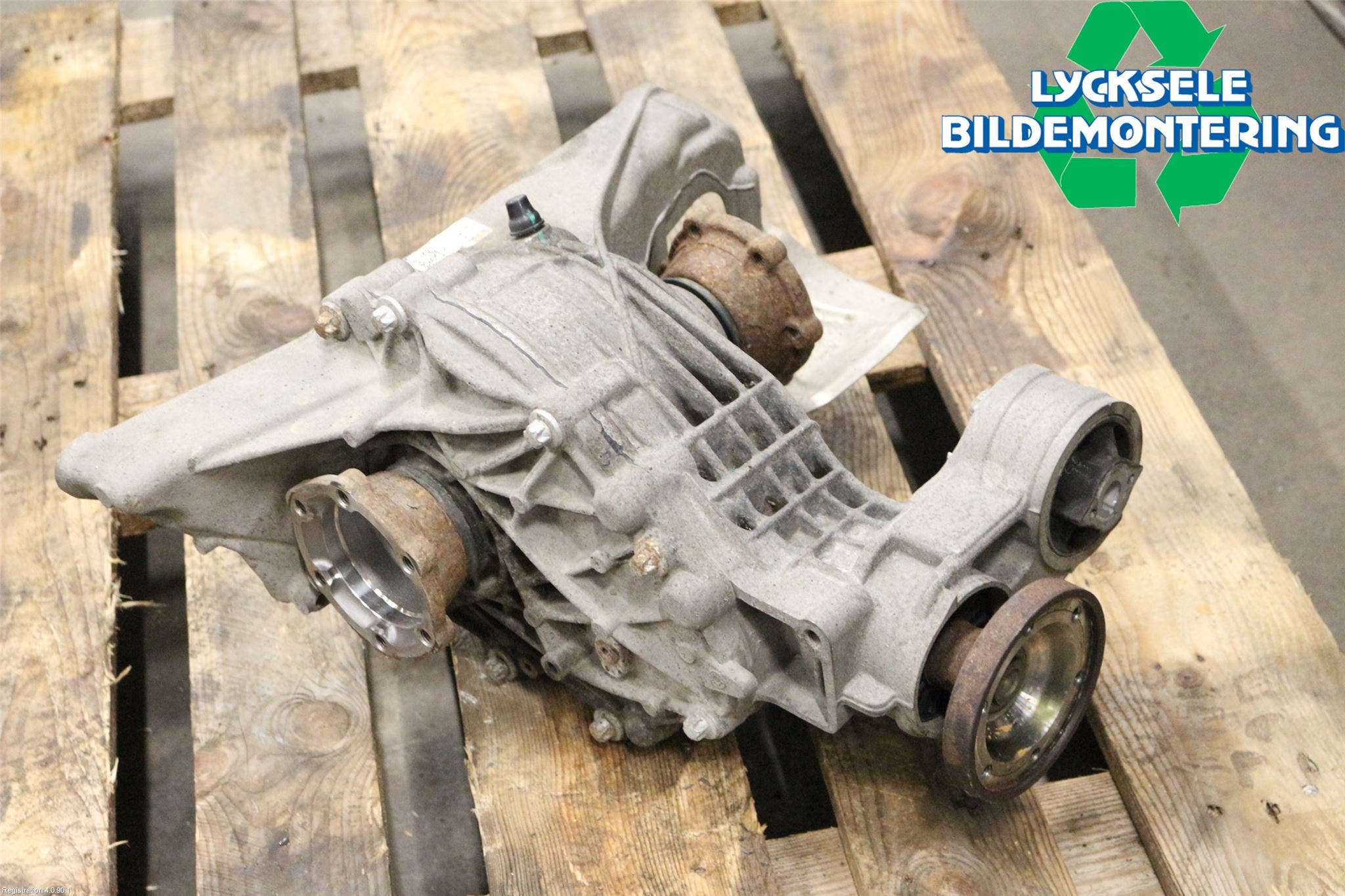 Volkswagen VW TOUAREG CR 18- Bakväxel-Diff