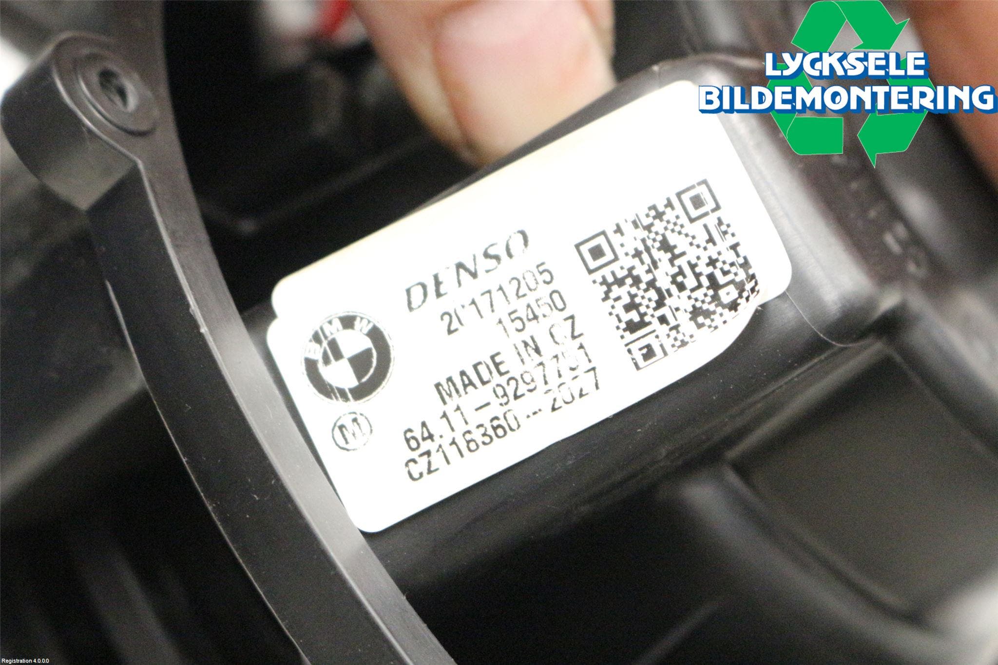 BMW i3 I01 13-22 Ac Värmefläkt