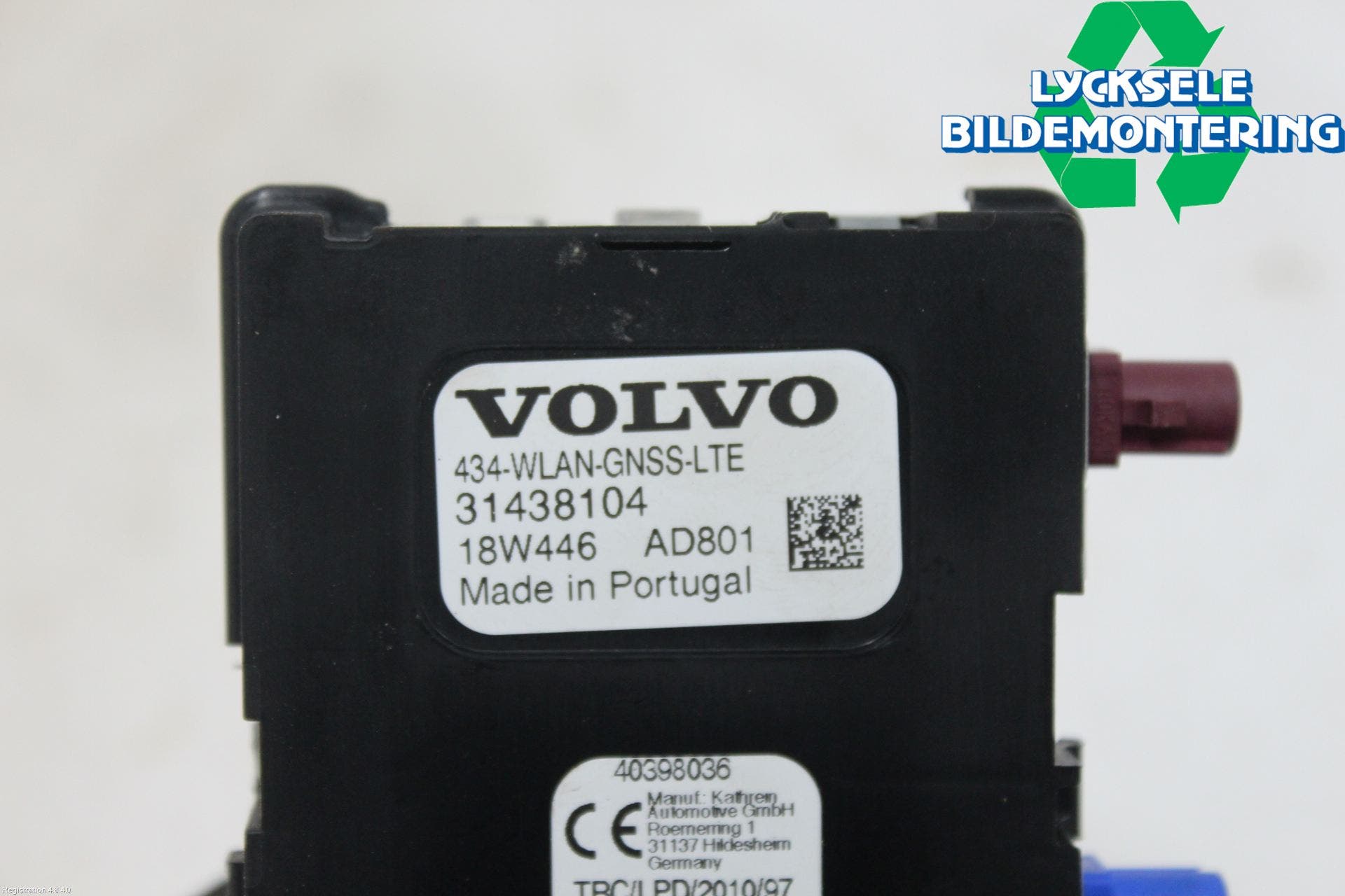 Volvo V60 19- Antenn