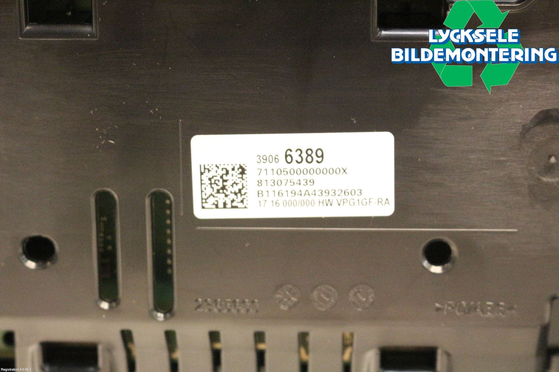 Opel INSIGNIA 09-16 Instrument Komb