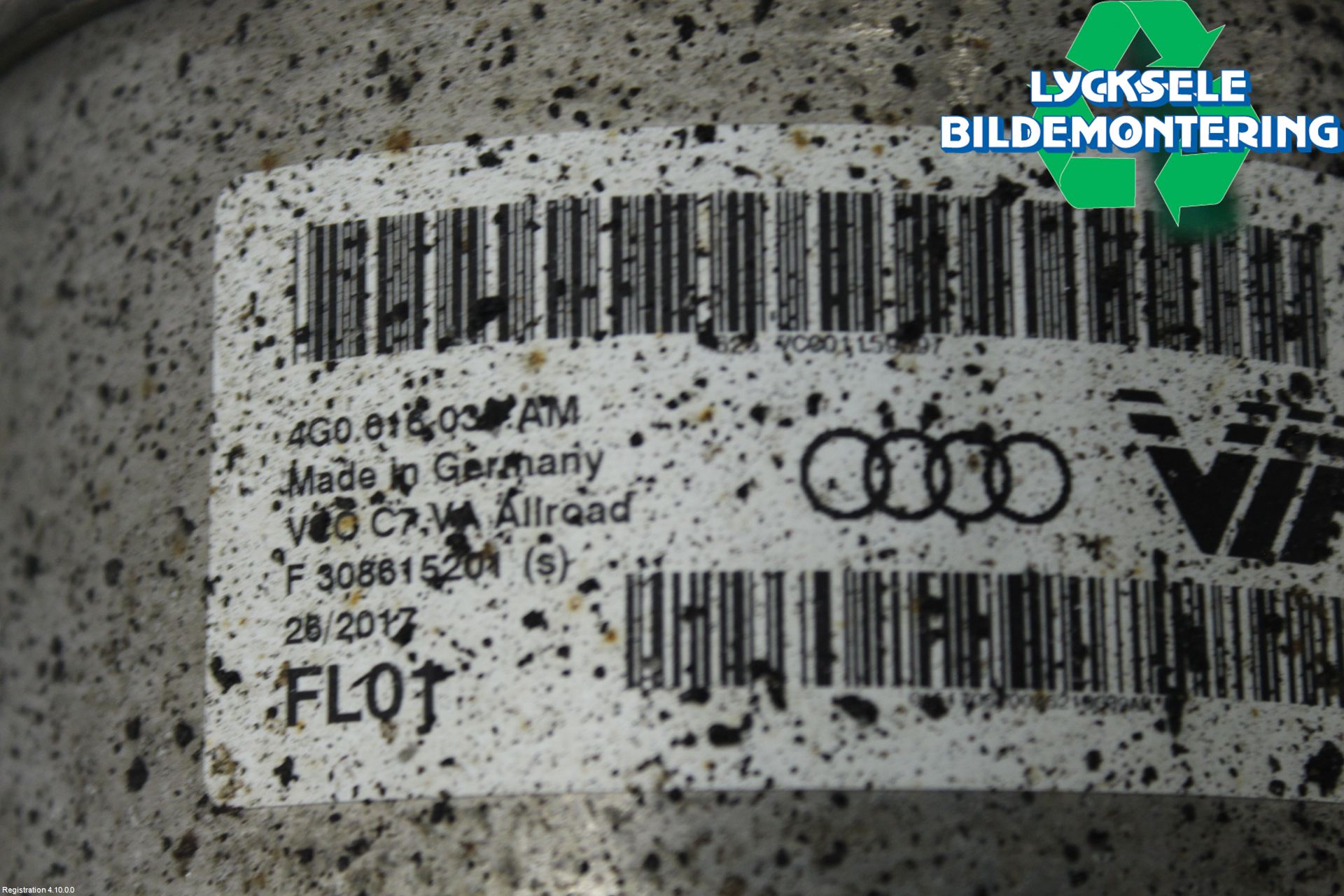 Audi A6 ALLROAD 12-18 Fjäderben Fram Höger