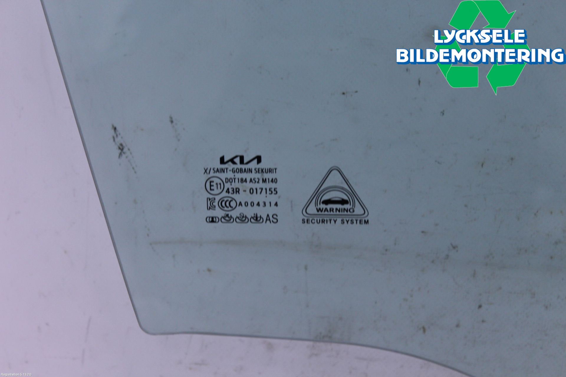 Kia NIRO (SG2) 23- Dörruta Fram Höger