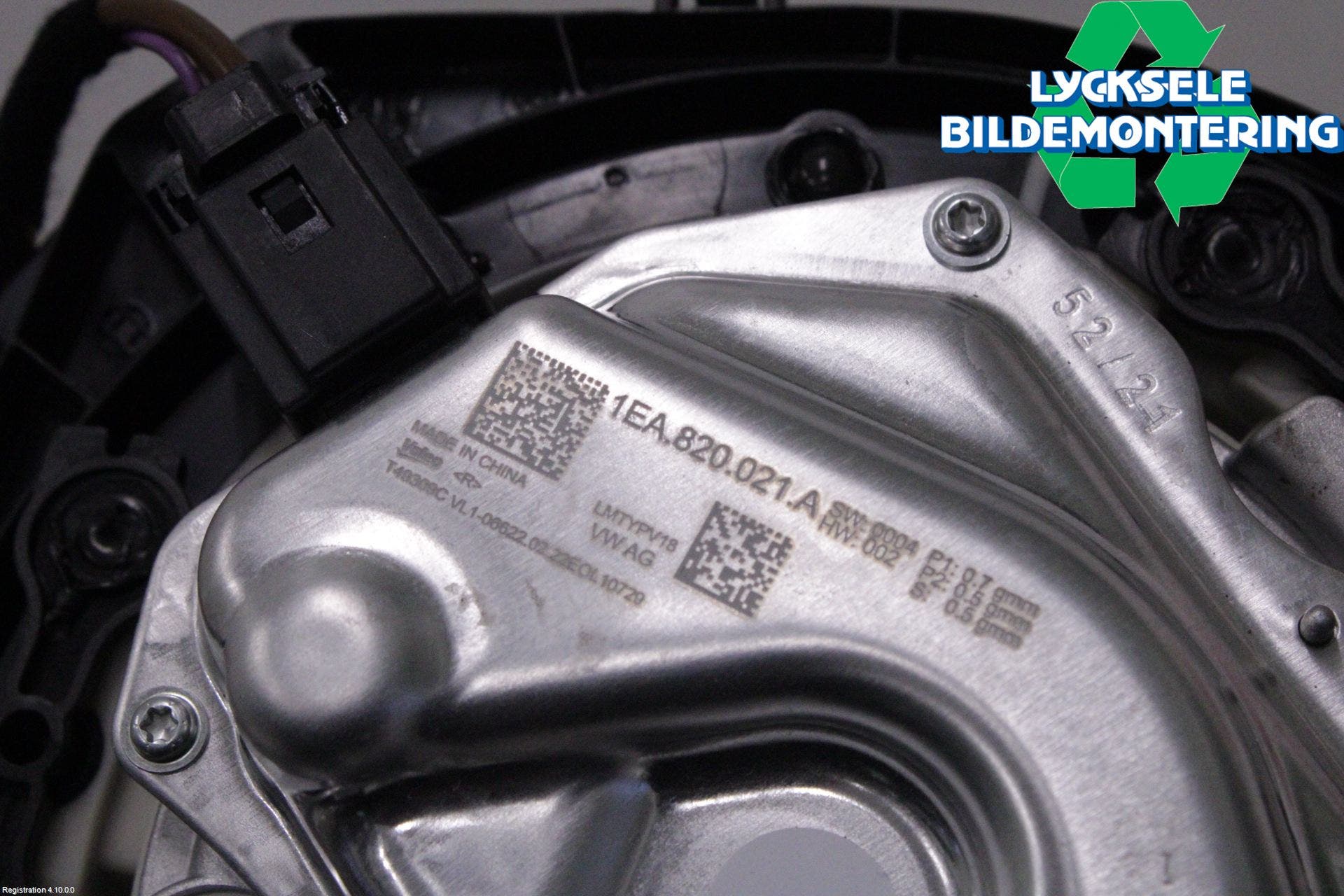 Volkswagen VW ID.4 21- Ac Värmefläkt