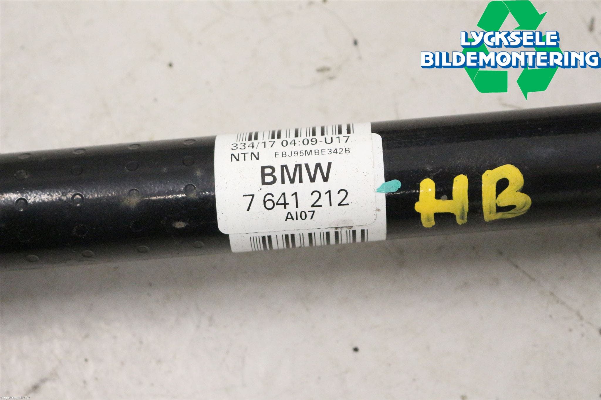 BMW i3 I01 13-22 Drivaxel Bak Höger