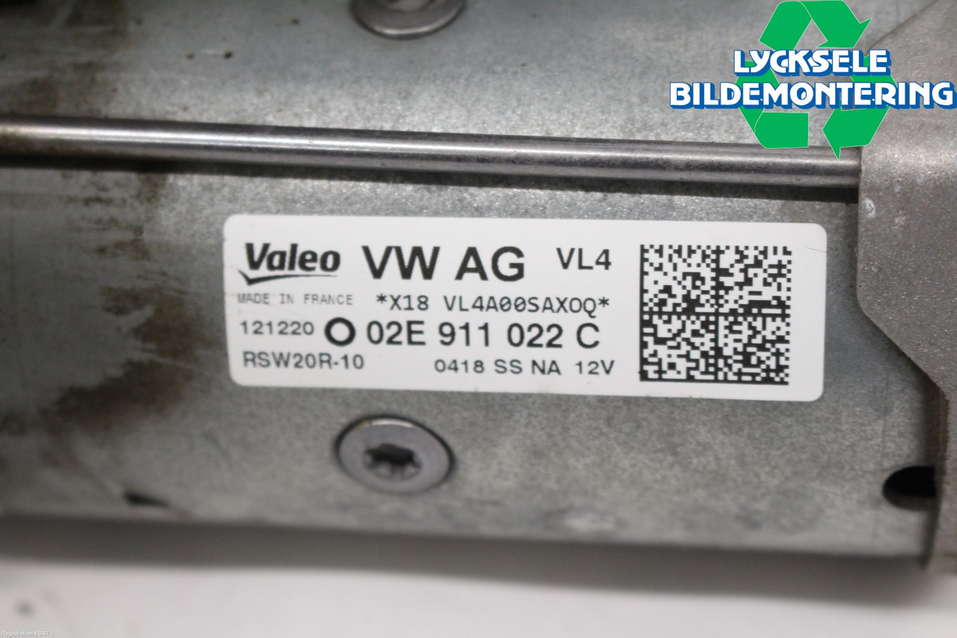 Volkswagen VW T-ROC 18- Startmotor Diesel