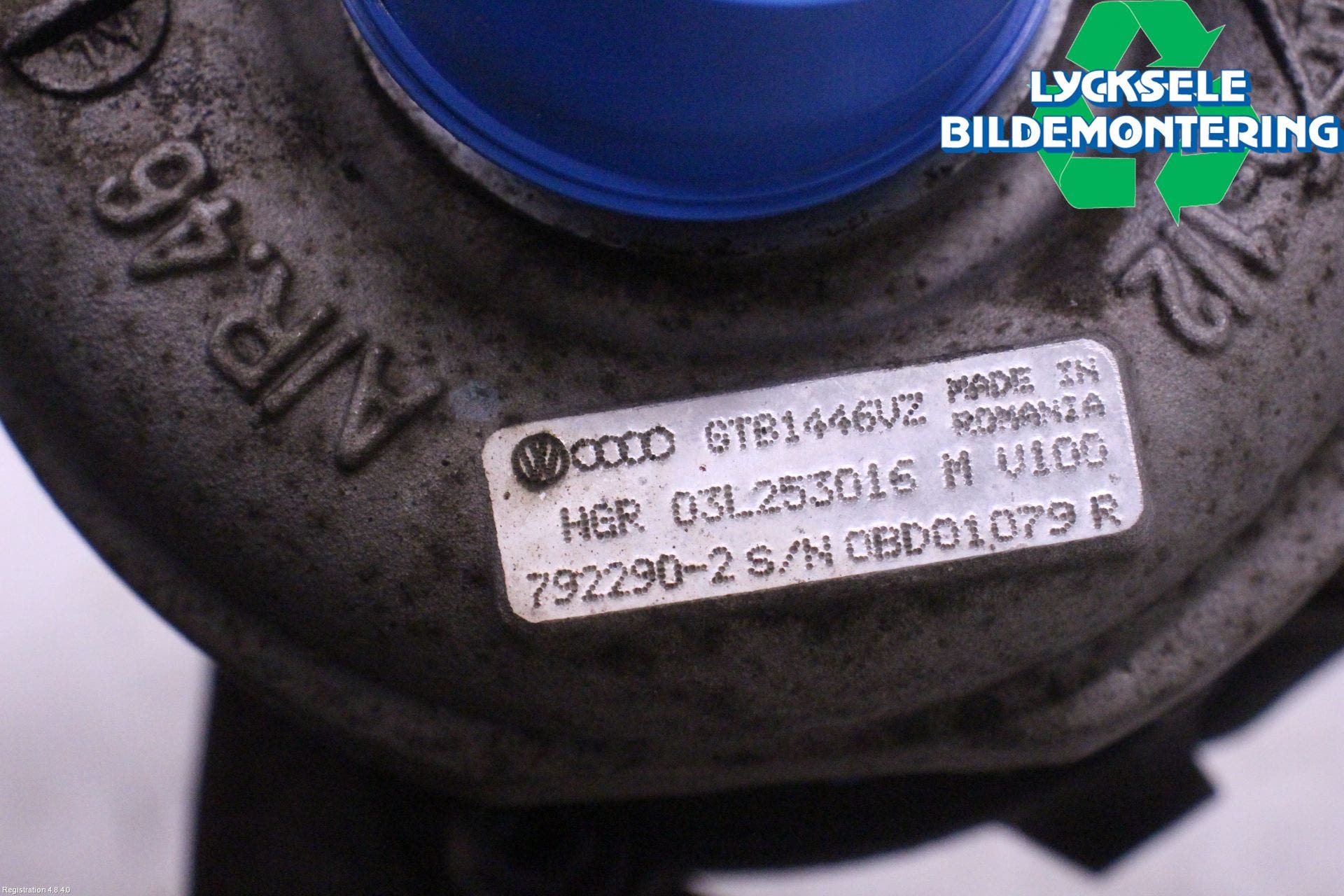 Volkswagen VW TRANSP/CARAVELLE (T5) 04-15 Turboaggregat