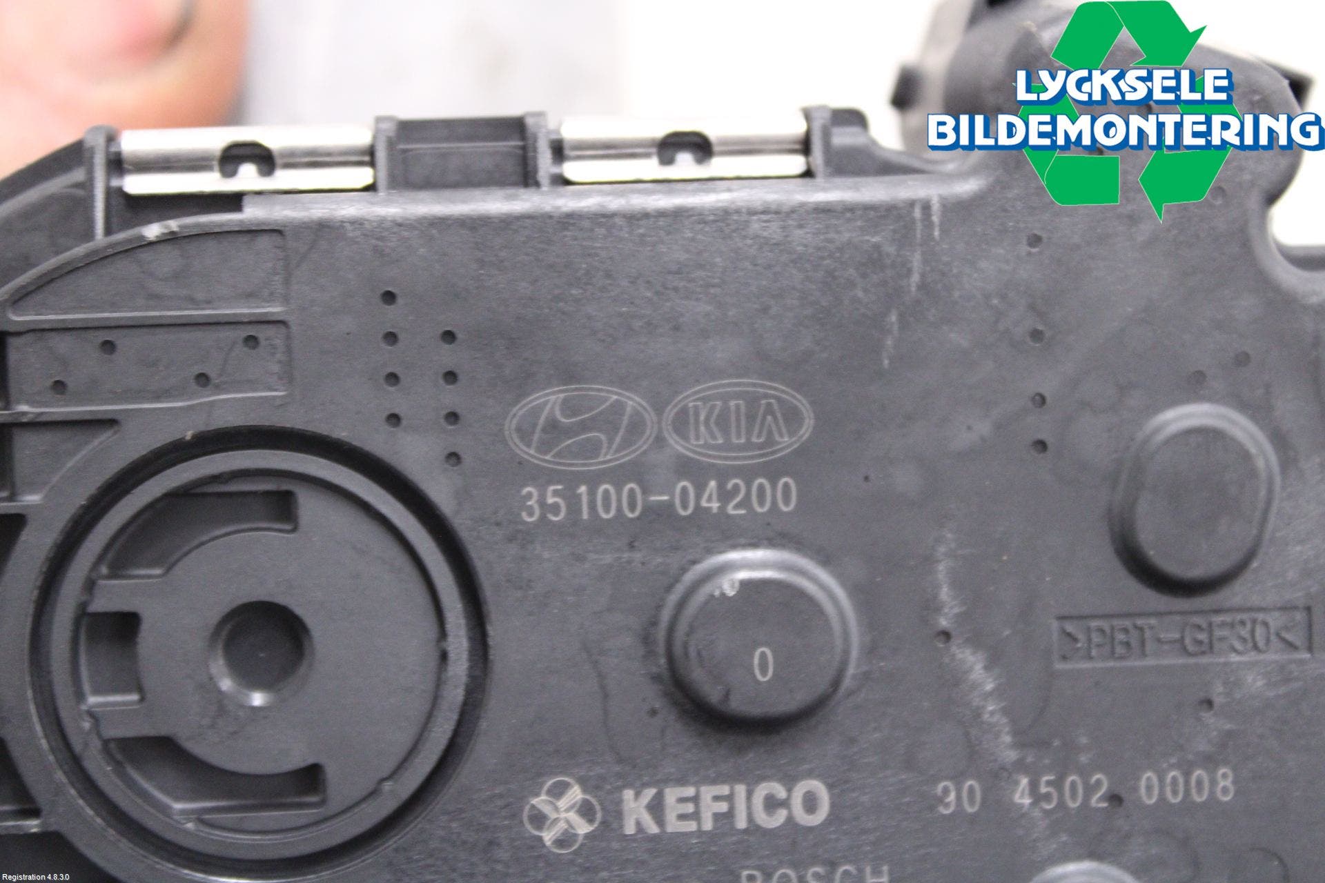 Kia RIO 12-16 Injspjällhus