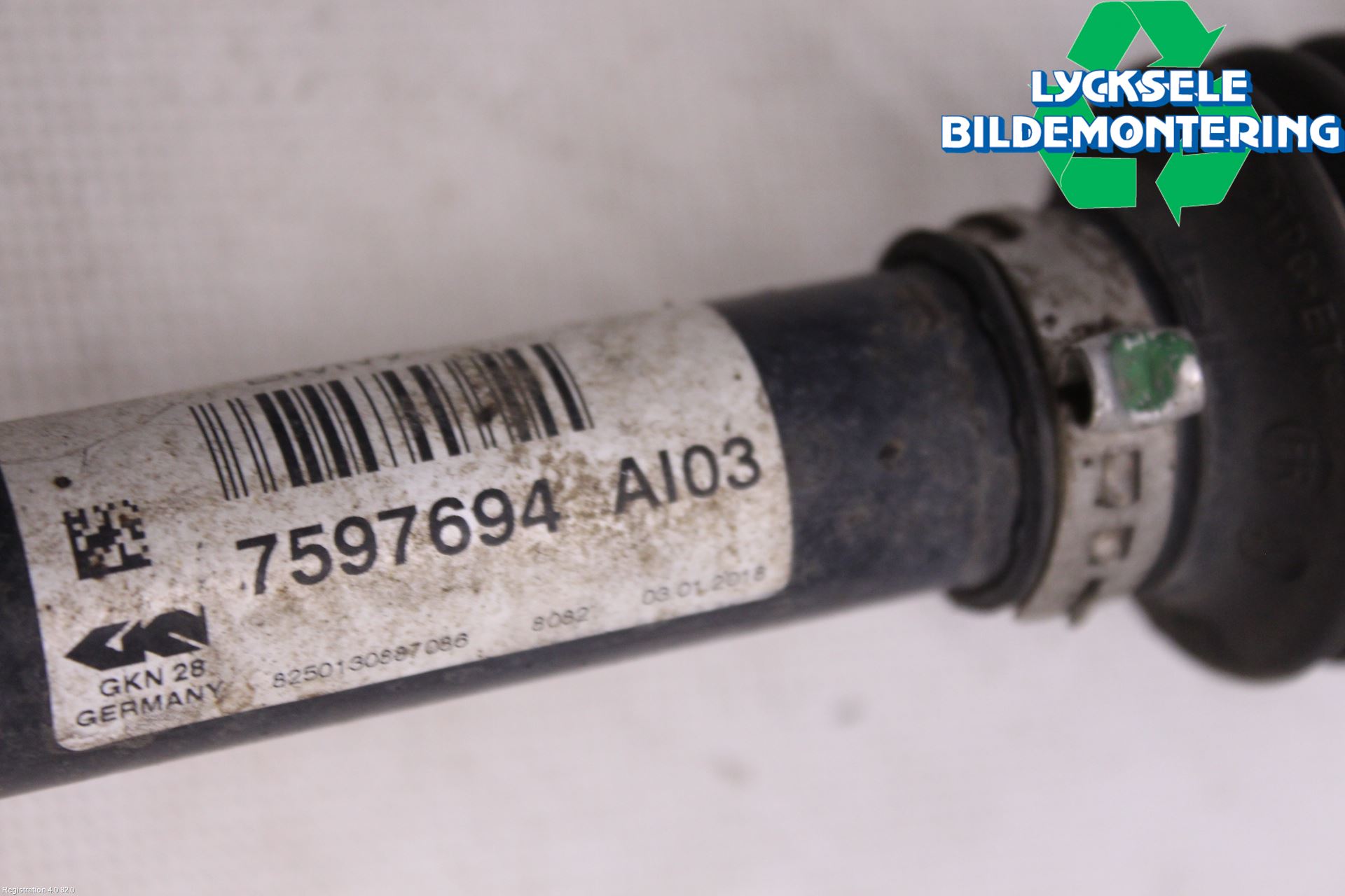 BMW 4 F36 Gran Coupé 14-20 Drivaxel Fram Höger