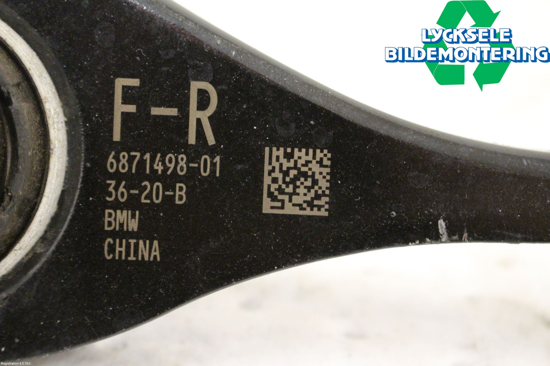 BMW X3 G01 18- Bärarm Bak Höger