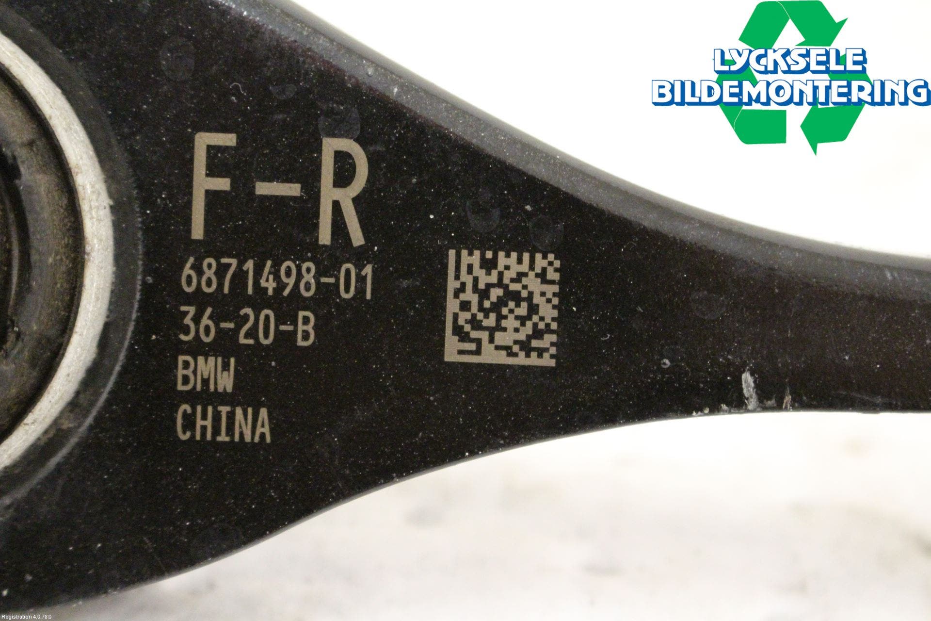 BMW X3 G01 18- Bärarm Bak Höger