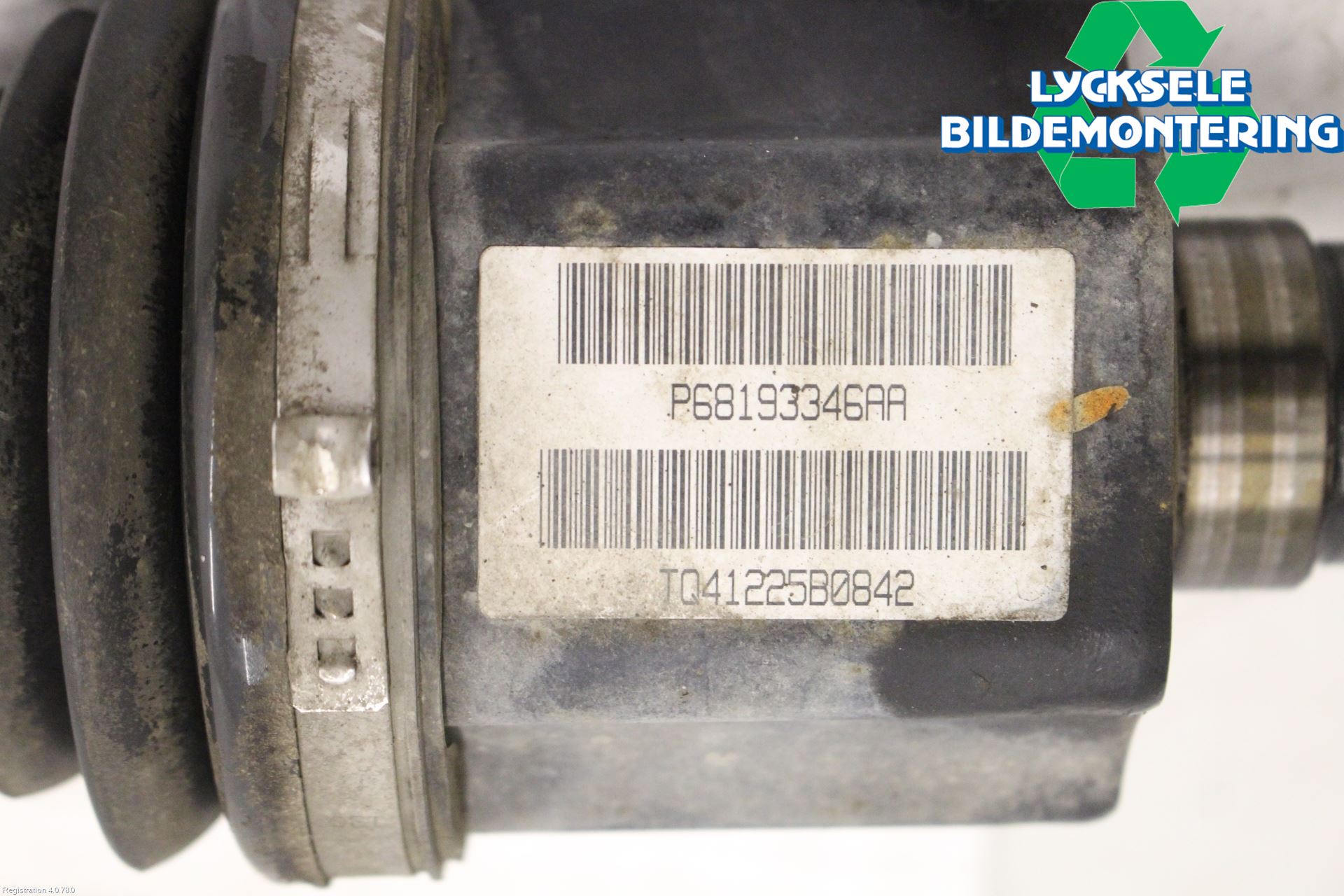 Fiat FREEMONT Drivaxel Fram Vänster