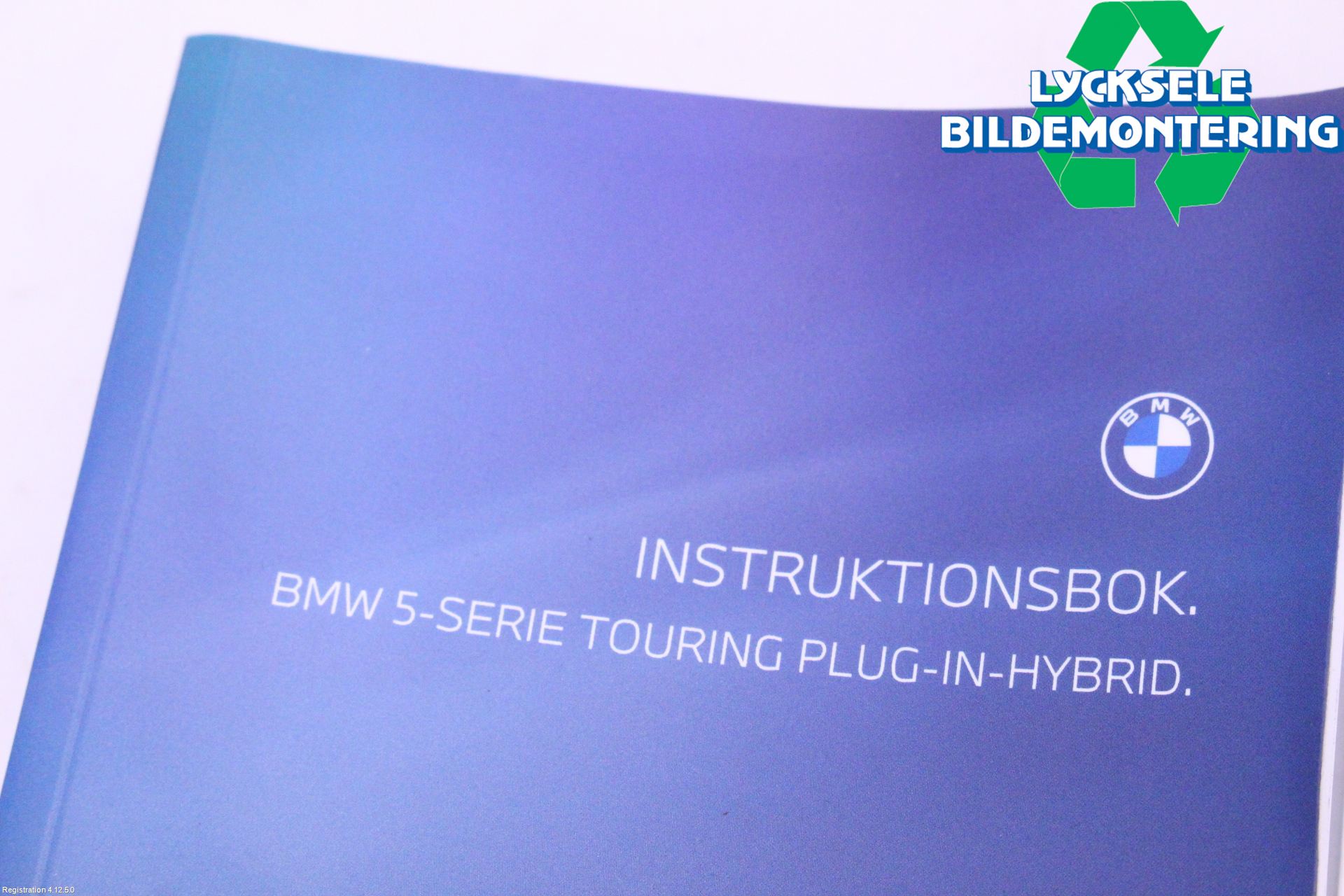 BMW 5 G30/G31/F90 17-23 Instruktionsbok