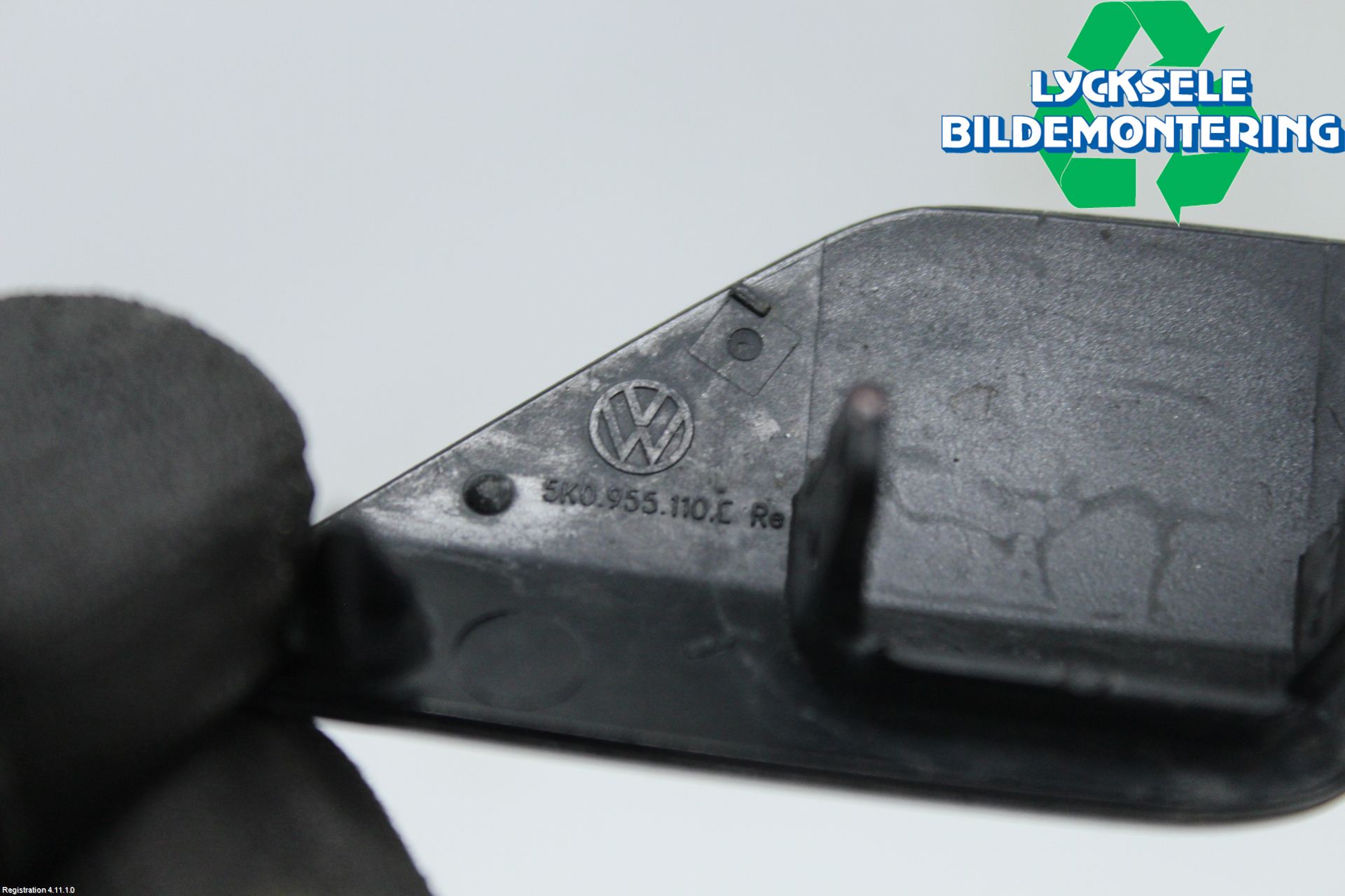 Volkswagen VW GOLF VI 09-13 Spolarmunstycke Strålkastare