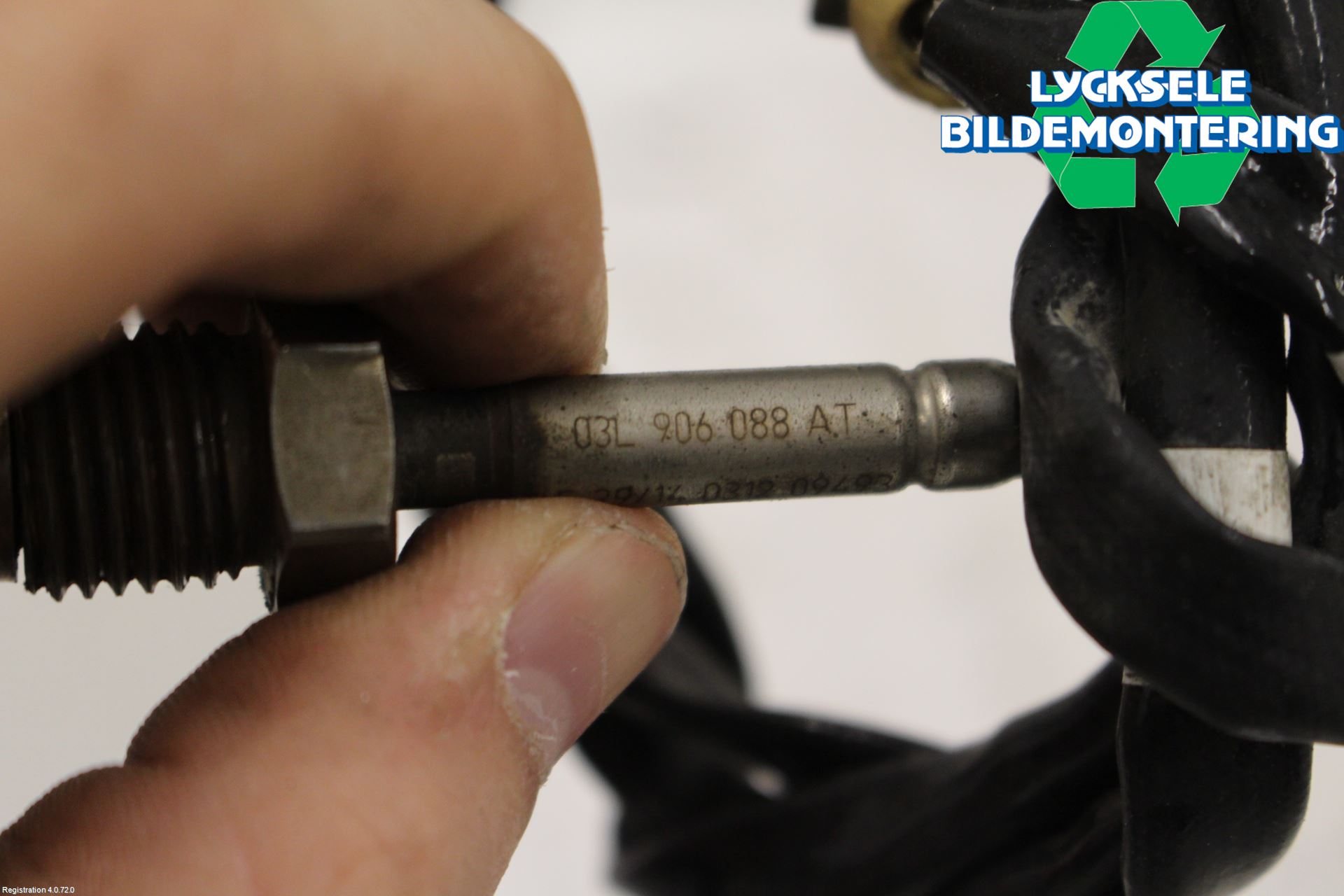 Volkswagen VW CADDY 11-15 Givare Temp-Tryck Avgas