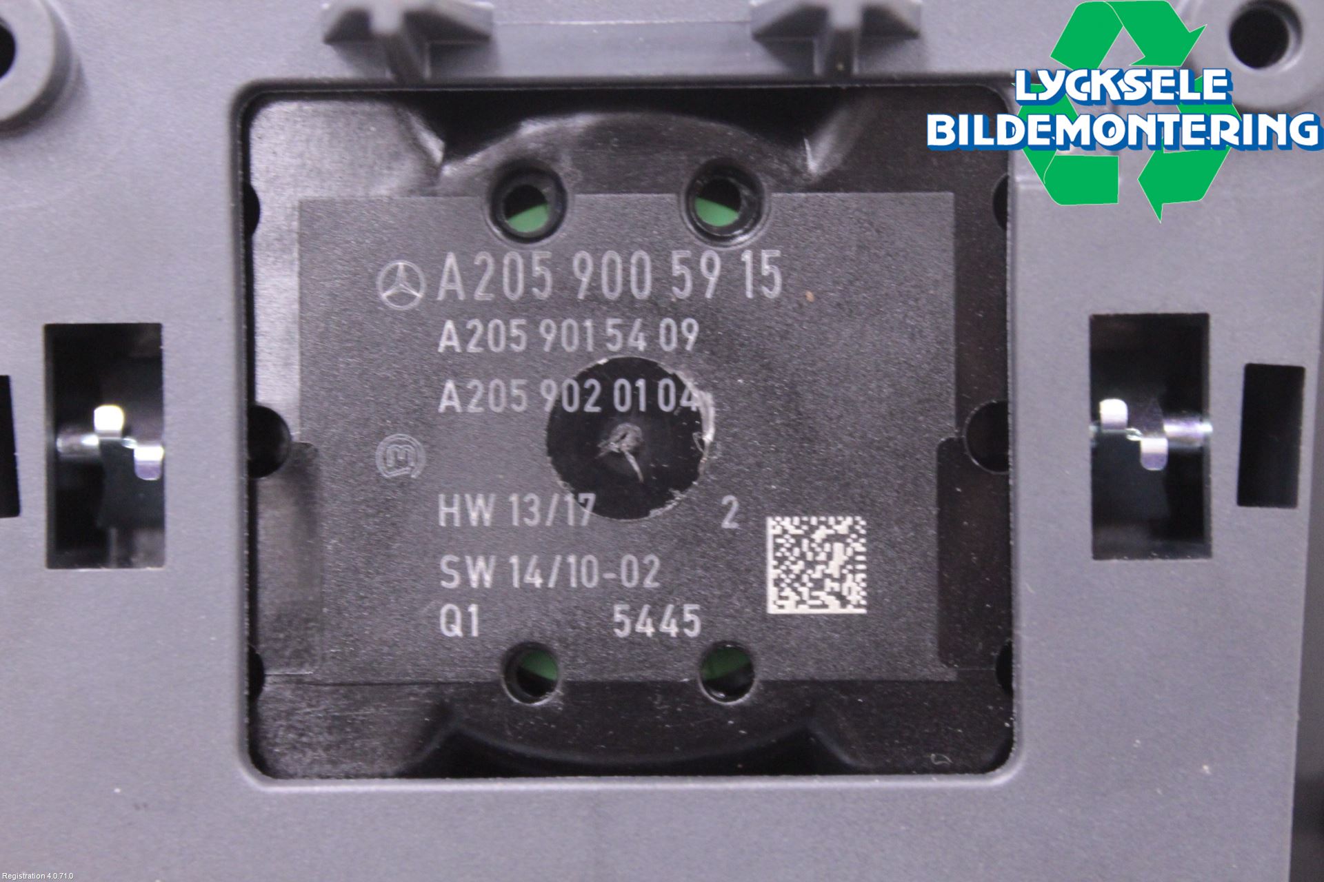 Mercedes-Benz MB C-KLASS (W205) 14-21 Strömställare Multifunktion