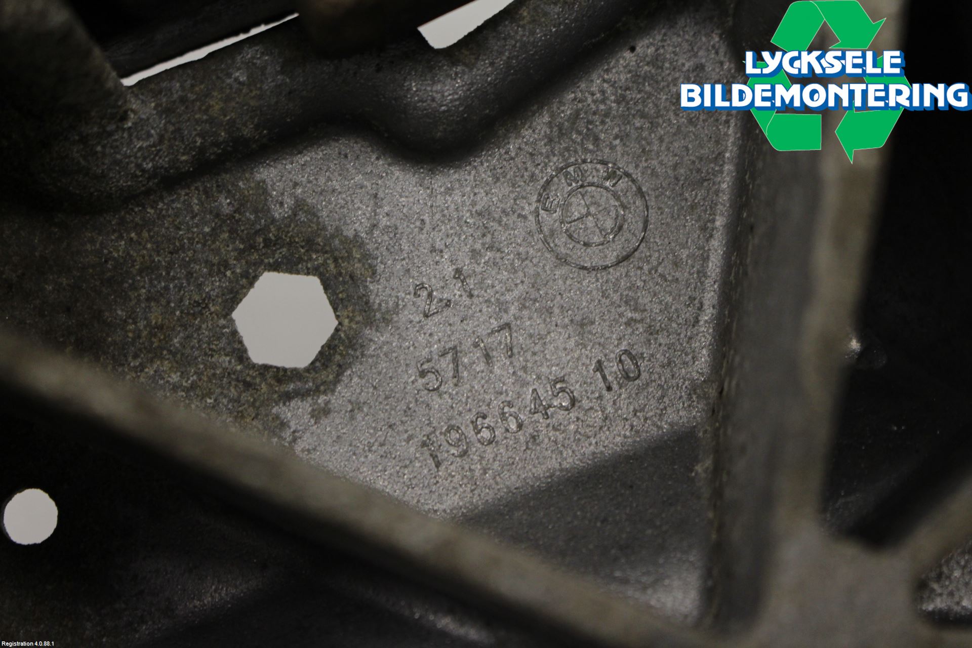 BMW 5 F10/F11/F18 09-17 Växellådsfäste