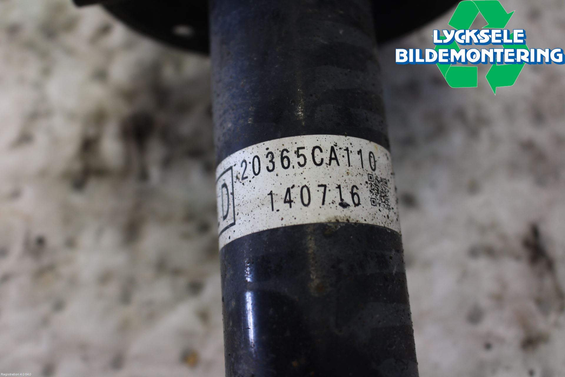 Subaru BRZ Fjäderben Bak Höger